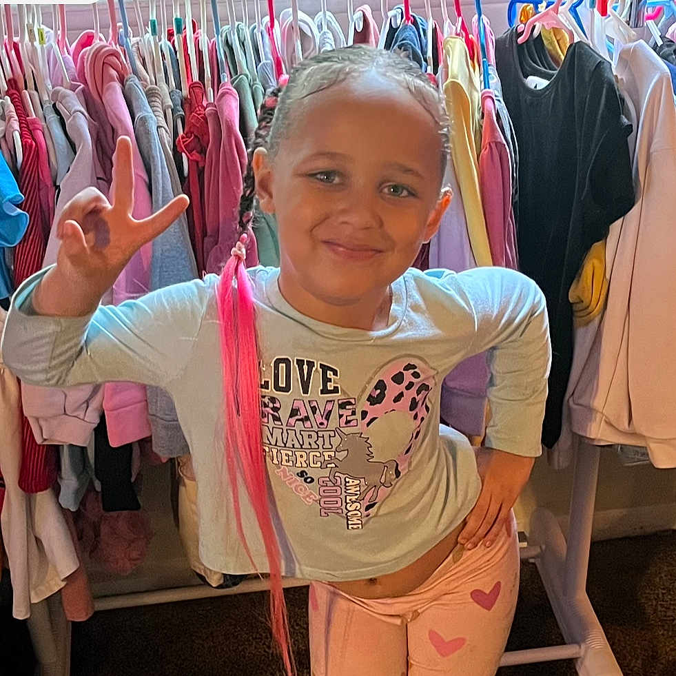 Cree joined the competition — help win amazing prizes! bodypart, child, clothing, coat, costume, face, female, furniture, girl, hair, head, indoors, person, photography, portrait, room, shorts, sleeve, t_shirt, walk_incloset