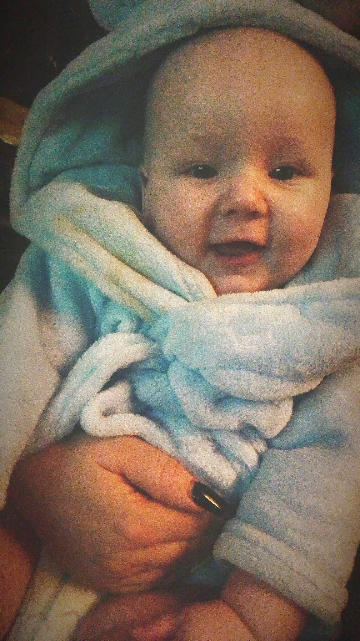 Brett joined the competition — help win amazing prizes! baby, cheek, child, childbirth, face, hand, head, lip, mouth, neck, nose, person, portrait, skin, toddler