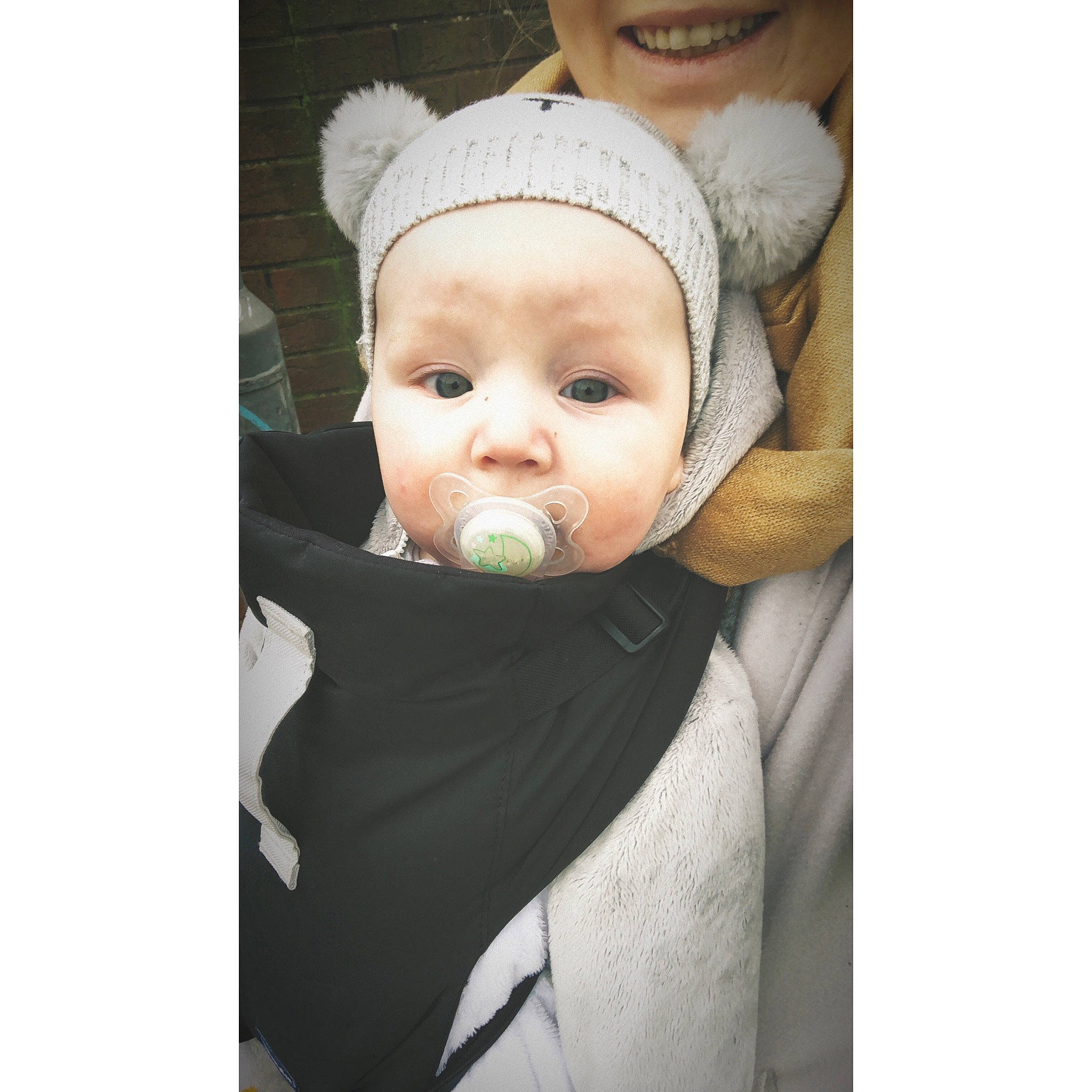 Brett joined the competition — help win amazing prizes! baby, baby_products, bonnet, cheek, child, ear, face, hair_accessory, happy, head, headgear, nose, person, photography, product, skin, toddler