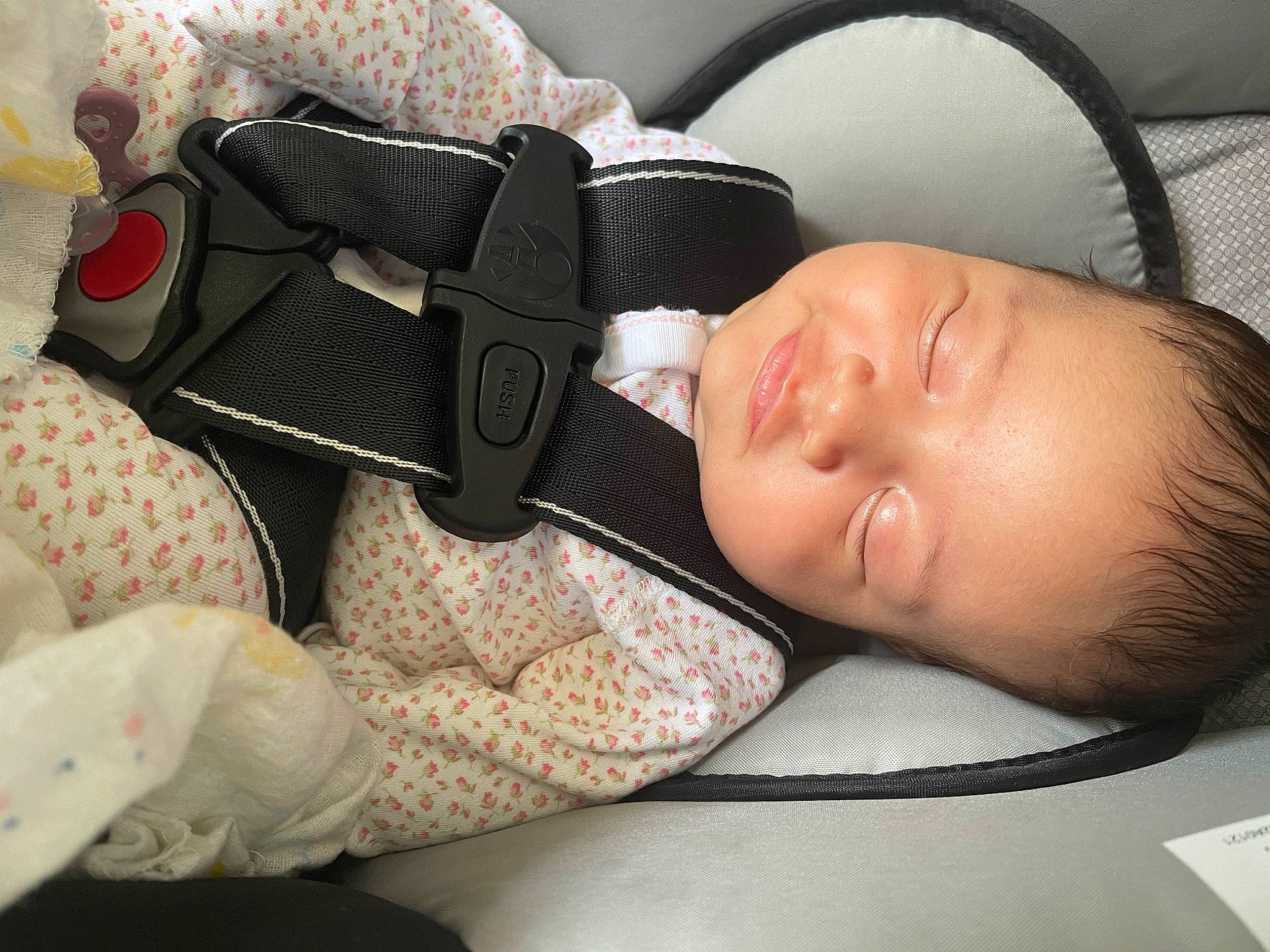 Analeigh joined the competition — help win amazing prizes! baby, baby_products, baby_sleeping, baby_toddler_clothing, bag, child, comfort, eyelash, eyewear, fashion_accessory, gesture, goggles, hair_accessory, headpiece, linens, nap, person, personal_protective_equipment, toddler, vertebrate