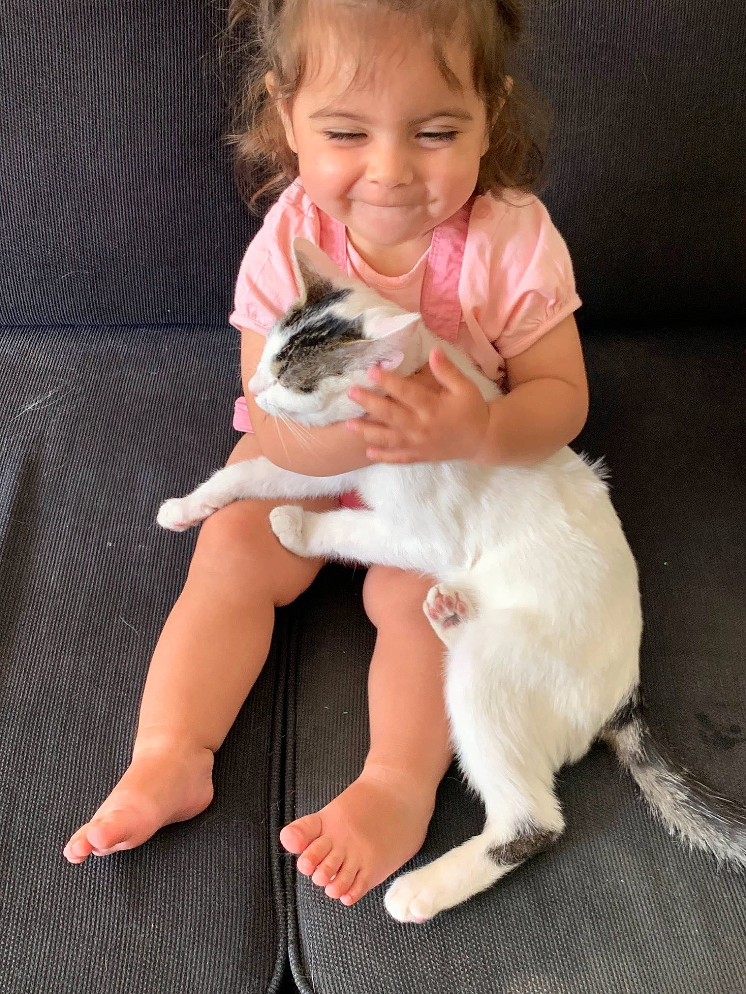 Nawell a rejoint le concours — aidez-le/la à gagner de superbes lots ! baby, canidae, carnivore, child, companion_dog, dog, dog_breed, fawn, joy, person, puppy, puppy_love, sitting, toddler