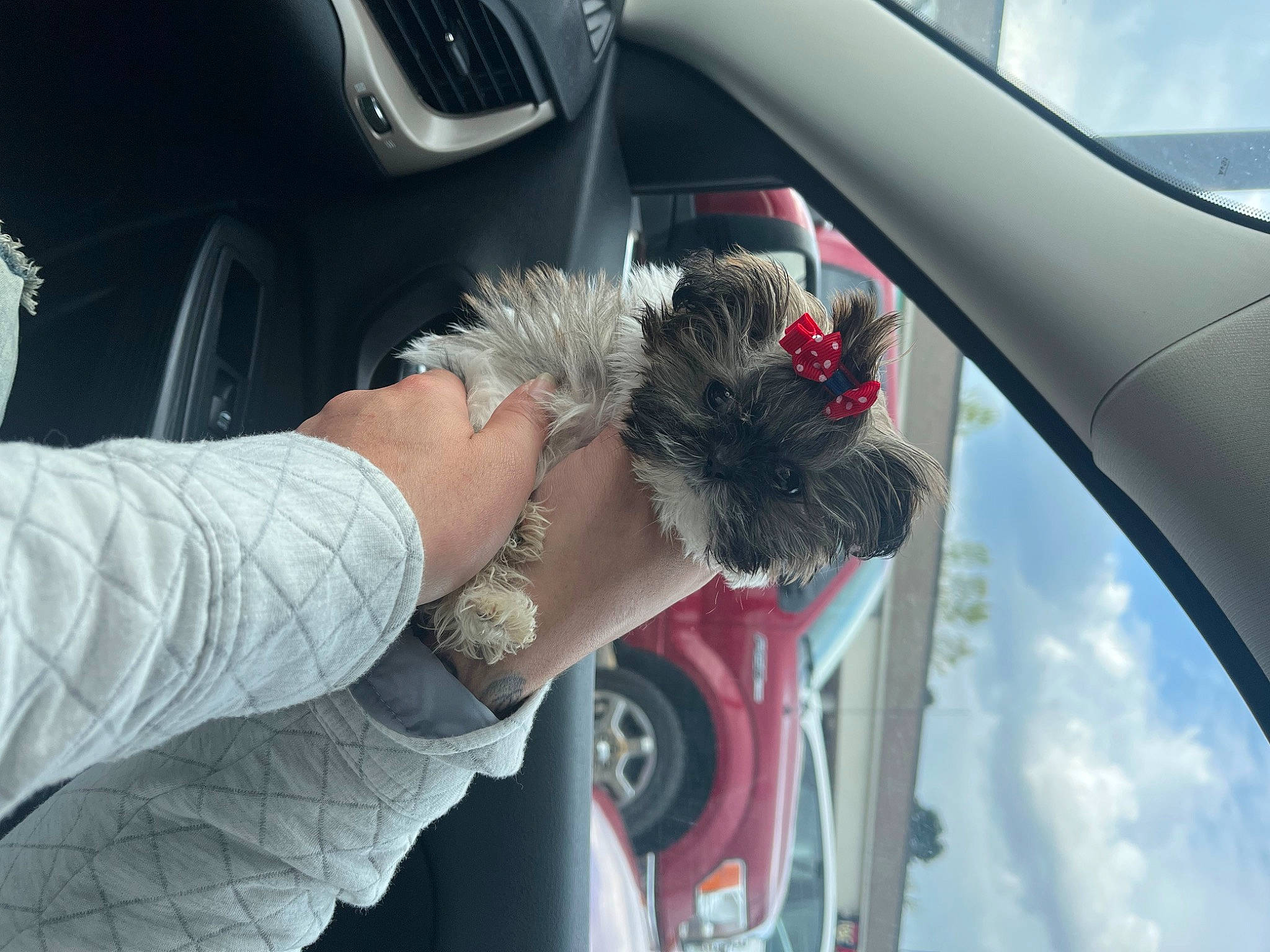 Puffy joined the competition — help win amazing prizes! automotive_design, automotive_exterior, automotive_lighting, automotive_mirror, automotive_tire, car, cloud, dress, gesture, hood, motor_vehicle, personal_luxury_car, rim, sky, steering_wheel, tire, vehicle, vehicle_door, wheel, white