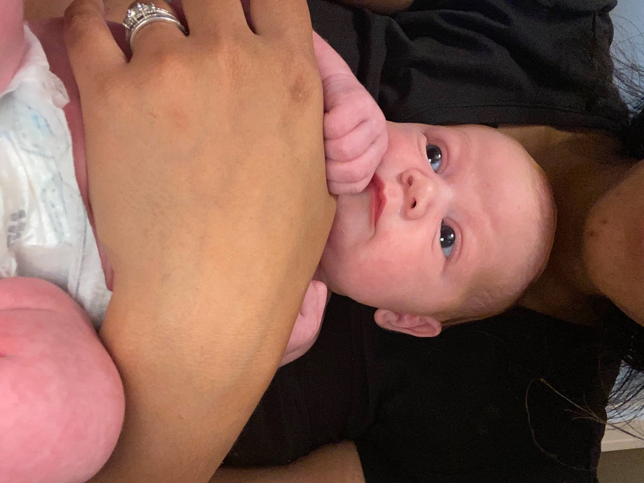 Henley joined the competition — help win amazing prizes! baby, baby_toddler_clothing, cheek, close_up, comfort, eyelash, finger, foot, gesture, human_body, human_leg, joint, knee, muscle, nail, person, skin, thigh, thumb, toddler