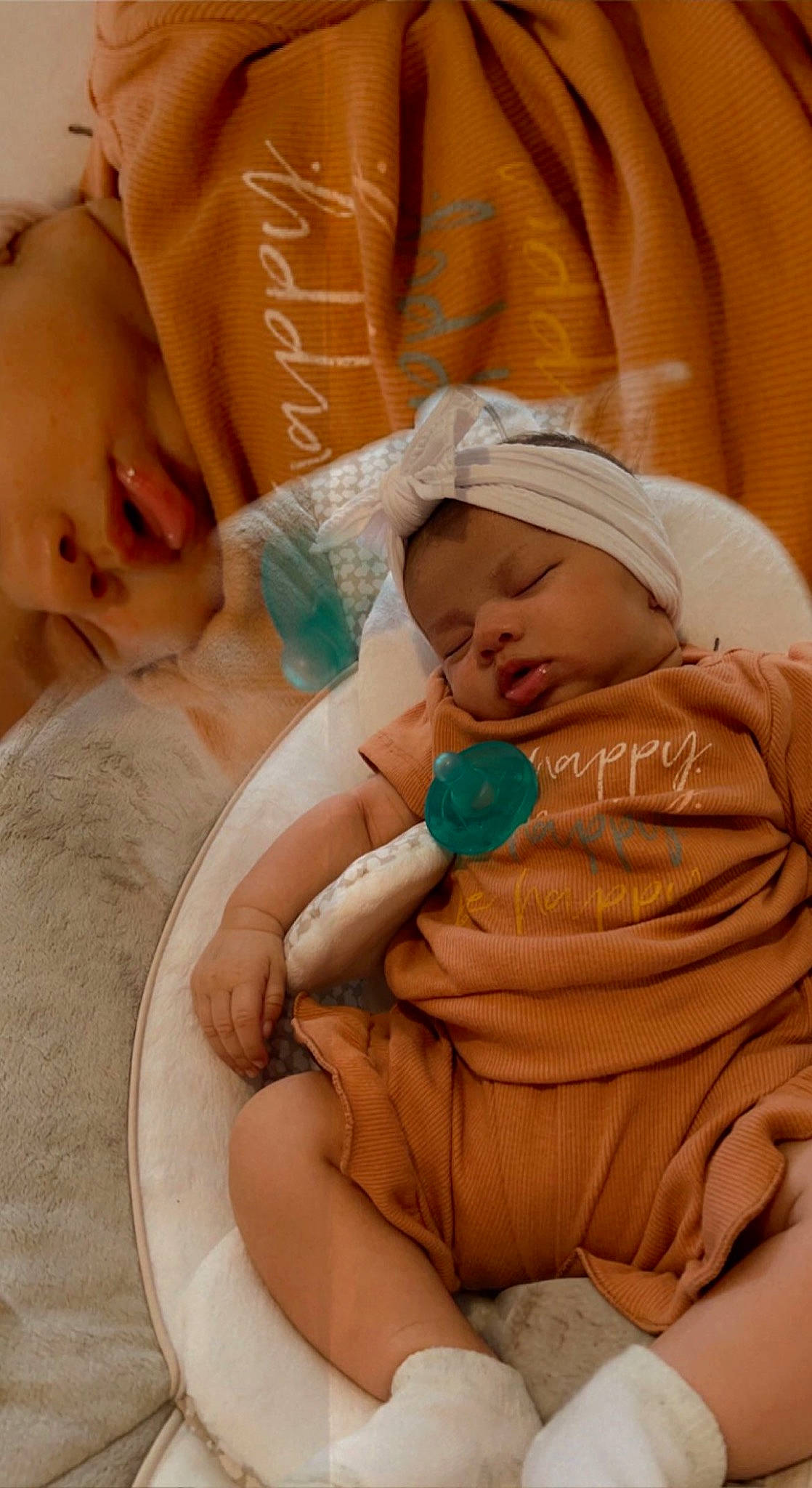 Melania is registered to the contest to win money with this photo: arm, baby, baby_products, baby_sleeping, beauty, cheek, child, comfort, finger, headwear, human, human_body, linens, mammal, mouth, person, product, room, skin, textile
