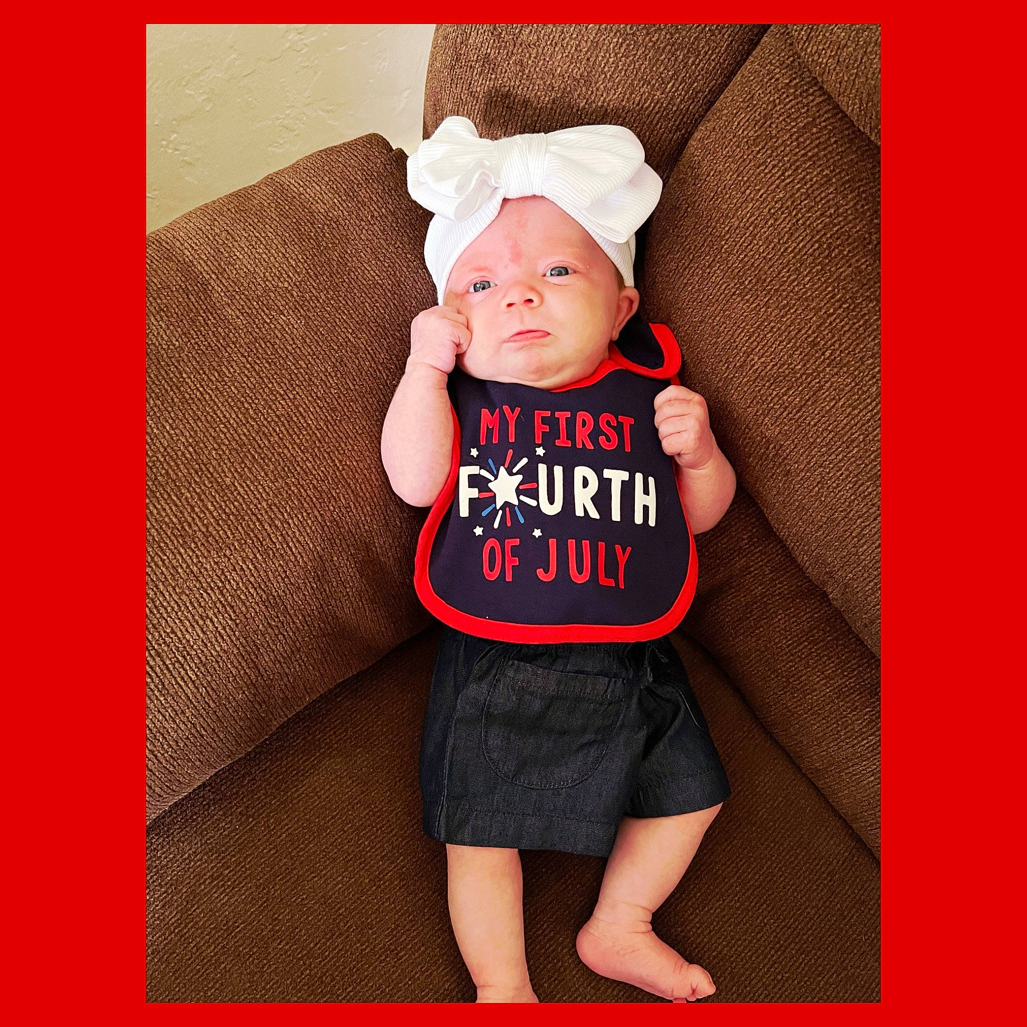 Cambree joined the competition — help win amazing prizes! baby, baby_products, baby_toddler_clothing, cap, clothing, costume_hat, fashion_accessory, font, happy, headwear, human_body, magenta, neck, one_piece_garment, pattern, person, pink, product, shorts, sleeve