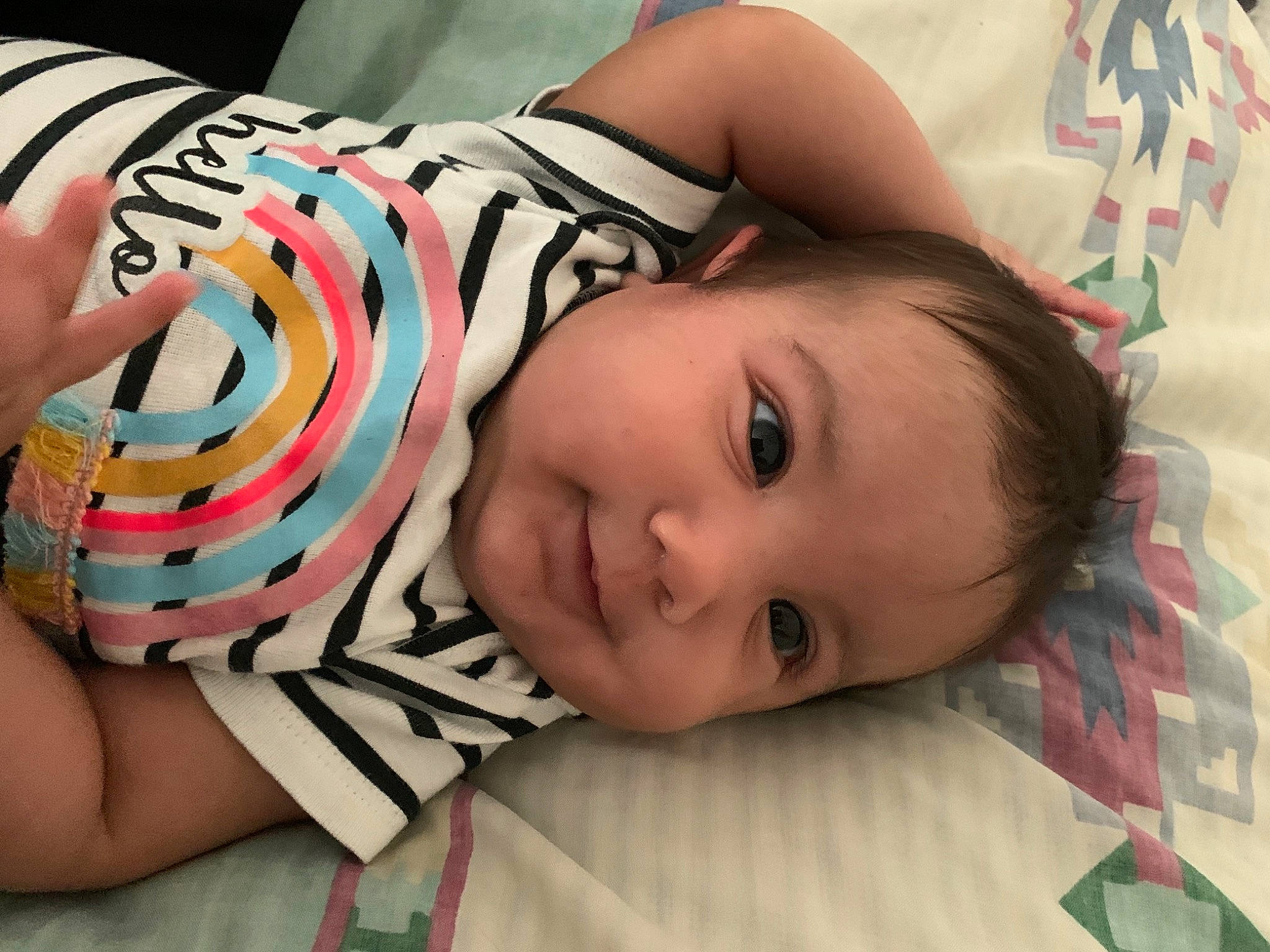 Maya joined the competition — help win amazing prizes! black_hair, cheek, child, eye, eyebrow, eyelash, facial_expression, hairstyle, happy, head, human_body, lip, mouth, neck, nose, pattern, person, shoulder, skin, thigh