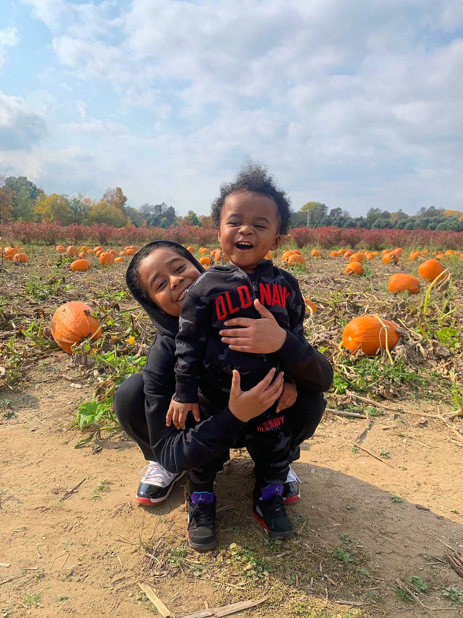 Ziyon is registered to the contest to win money with this photo: adaptation, calabaza, child, cucurbita, farm, fruit, happy, joy, people, person, plant, pumpkin, smile, squash, toddler, tourism, tree, winter_squash