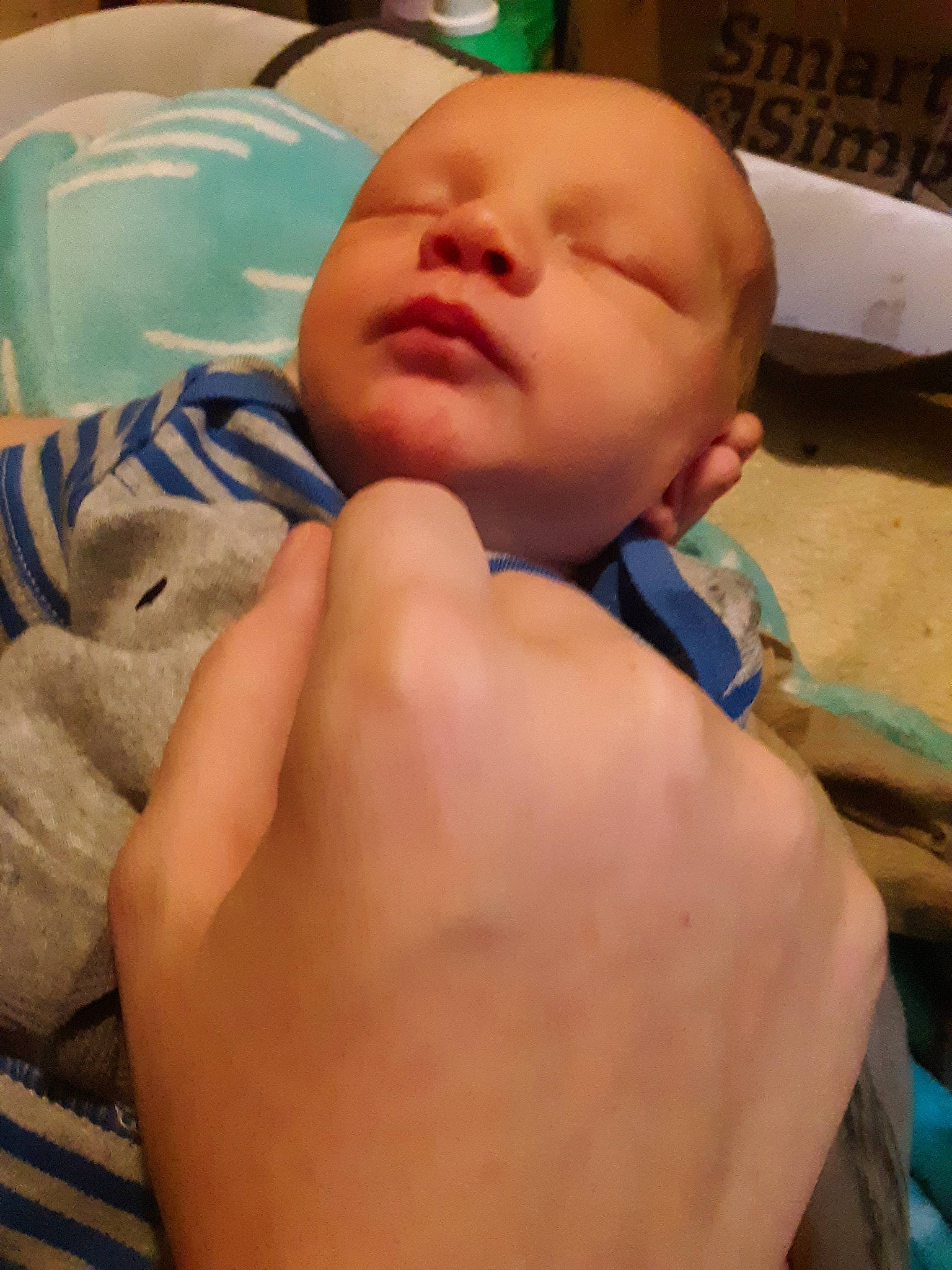 Jackson joined the competition — help win amazing prizes! baby, cheek, child, finger, hand, head, mouth, nose, person, skin, toddler