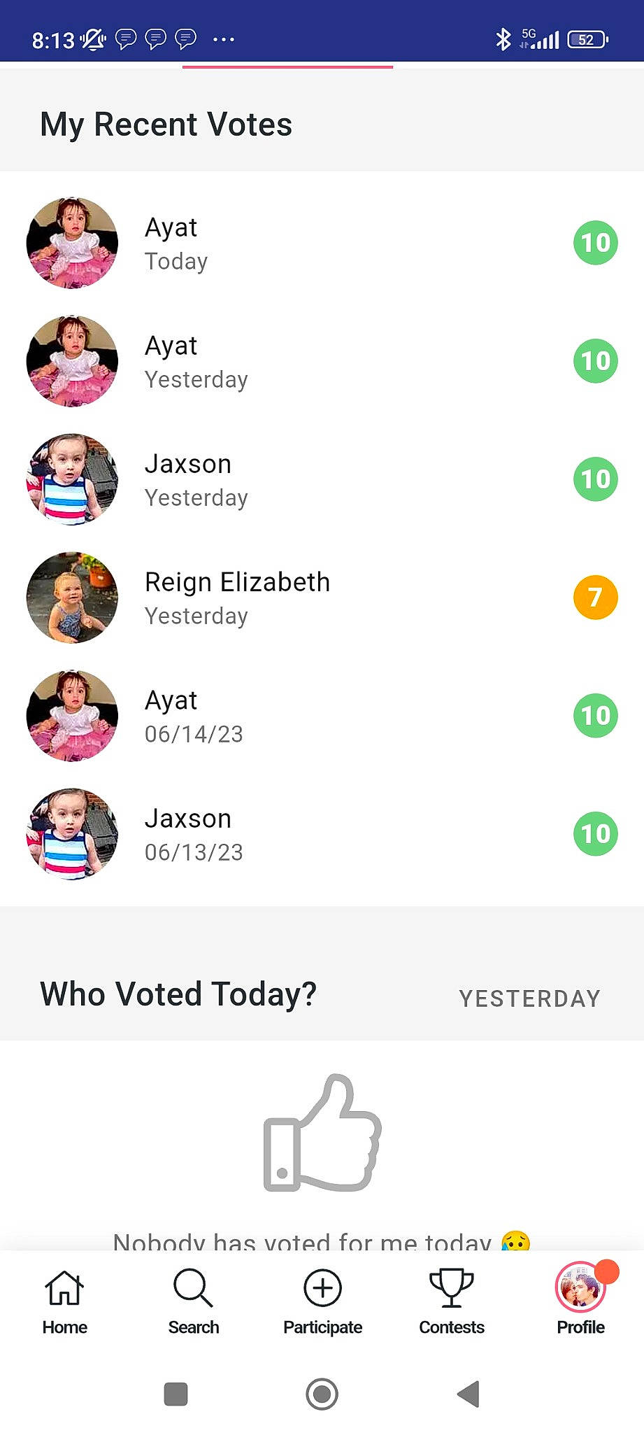 Amalia participe au concours pour gagner de l'argent avec cette photo : communication_device, computer_icon, font, gadget, logo, magenta, media, multimedia, number, person, screenshot, software, surprise, web_page