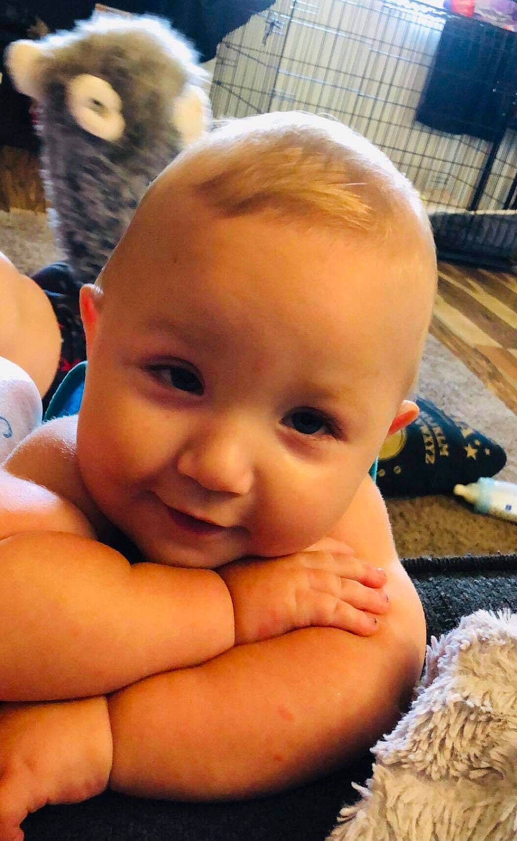 Frederick joined the competition — help win amazing prizes! baby, cheek, chin, eye, eyebrow, face, hairstyle, hand, happy, head, human_body, iris, lip, mammal, mouth, nose, organ, person, skin, smile