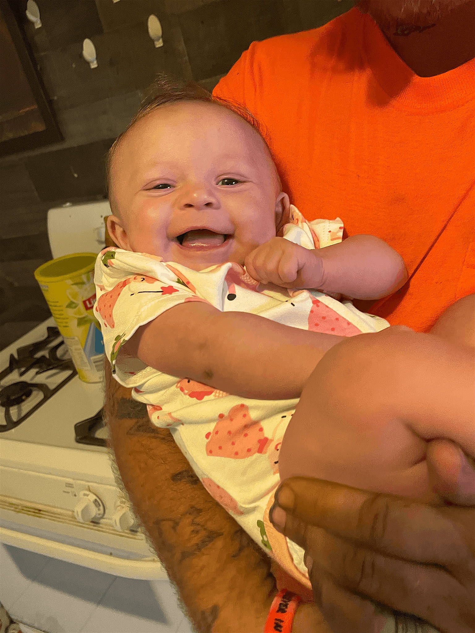 Kaileen joined the competition — help win amazing prizes! abdomen, arm, baby, baby_laughing, baby_toddler_clothing, cheek, child, event, finger, fun, gesture, hand, happy, mouth, nail, people, person, skin, smile, thumb