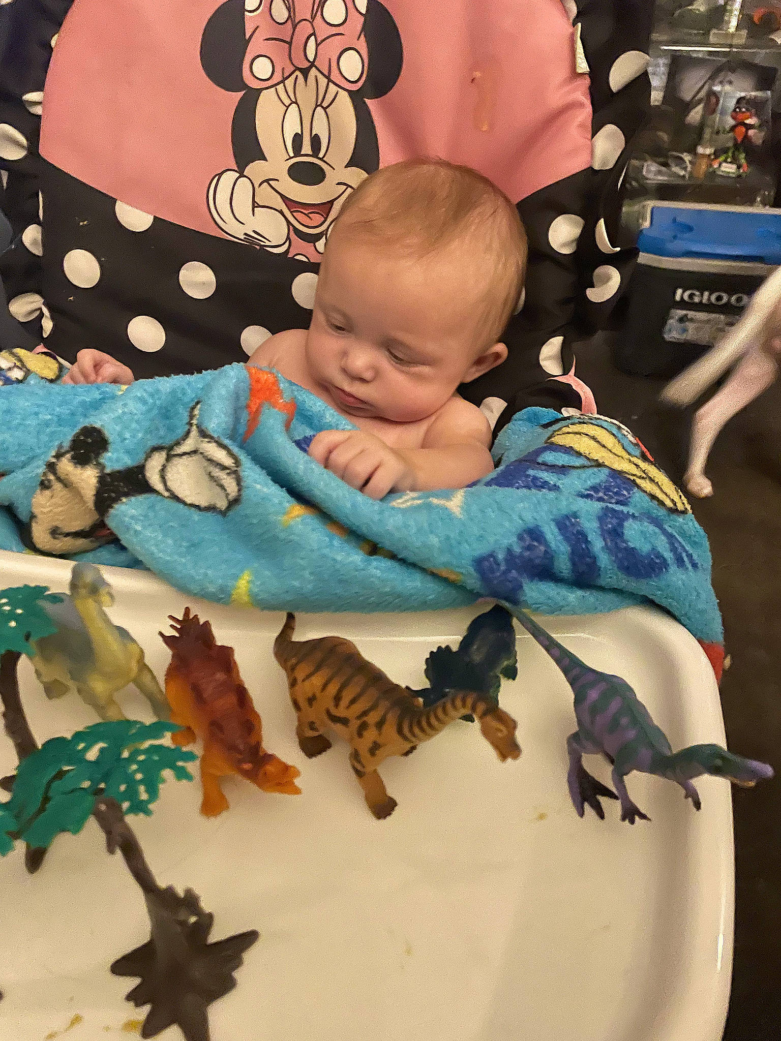 Kaileen joined the competition — help win amazing prizes! art, baby, baby_products, baby_toddler_clothing, baby_toys, bedding, child, dinosaur, fictional_character, fish, happy, linens, pattern, person, reptile, room, sitting, stuffed_toy, toddler, toy