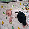 Parker joined the competition — help win amazing prizes! baby, sleeping, crib, quilt, pattern, tree, toy, clothing, suspenders, shirt, pants, infant, child, nap, cute, indoors, soft, peaceful, bedtime, rest