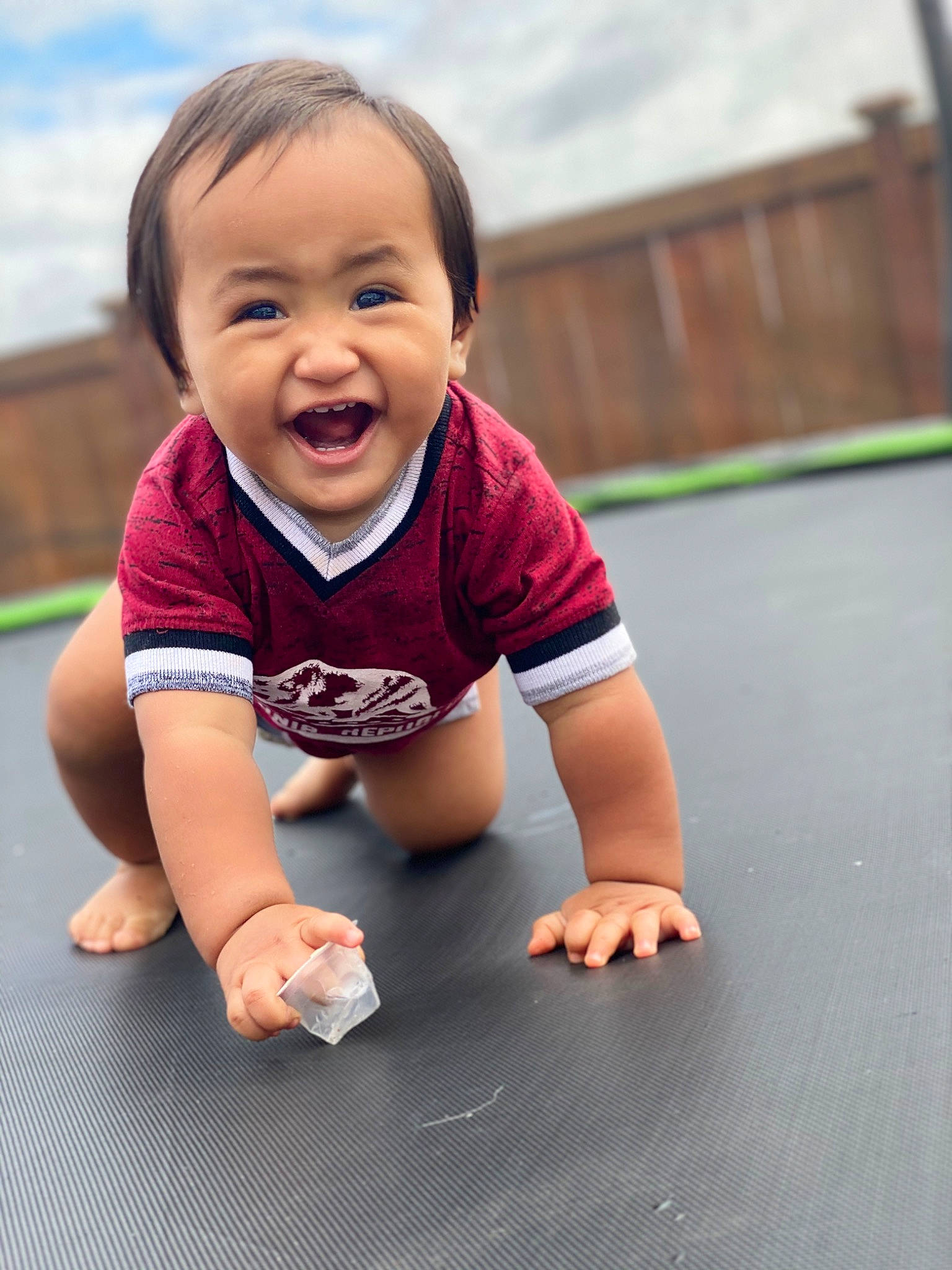 Martin joined the competition — help win amazing prizes! baby, cheek, child, crawling, floor, hand, person, play, skin, smile, toddler