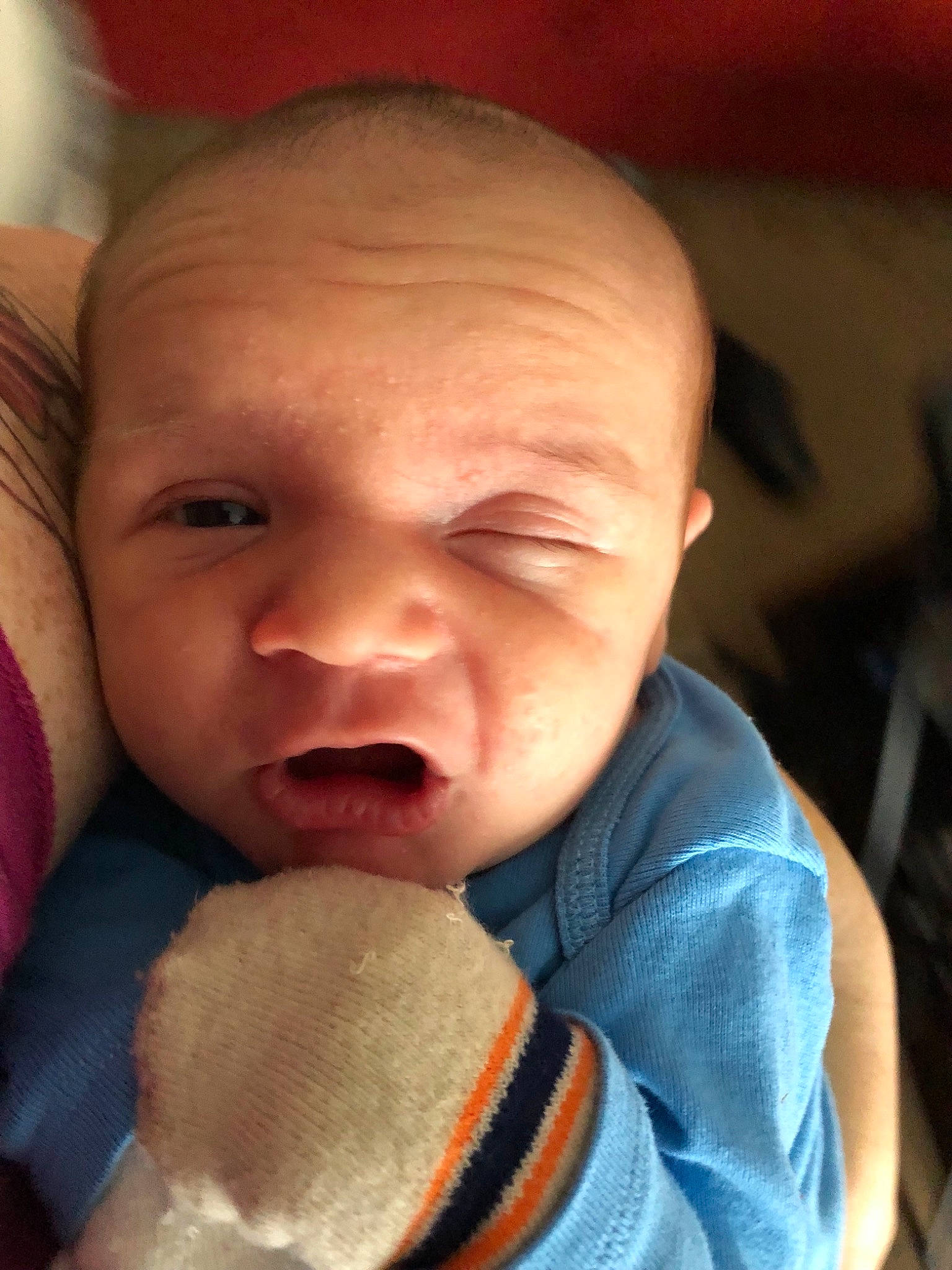 Jakub joined the competition — help win amazing prizes! boy, cheek, child, chin, ear, face, finger, forehead, head, infant, lip, mouth, nose, person, skin, smile, toddler, yawn