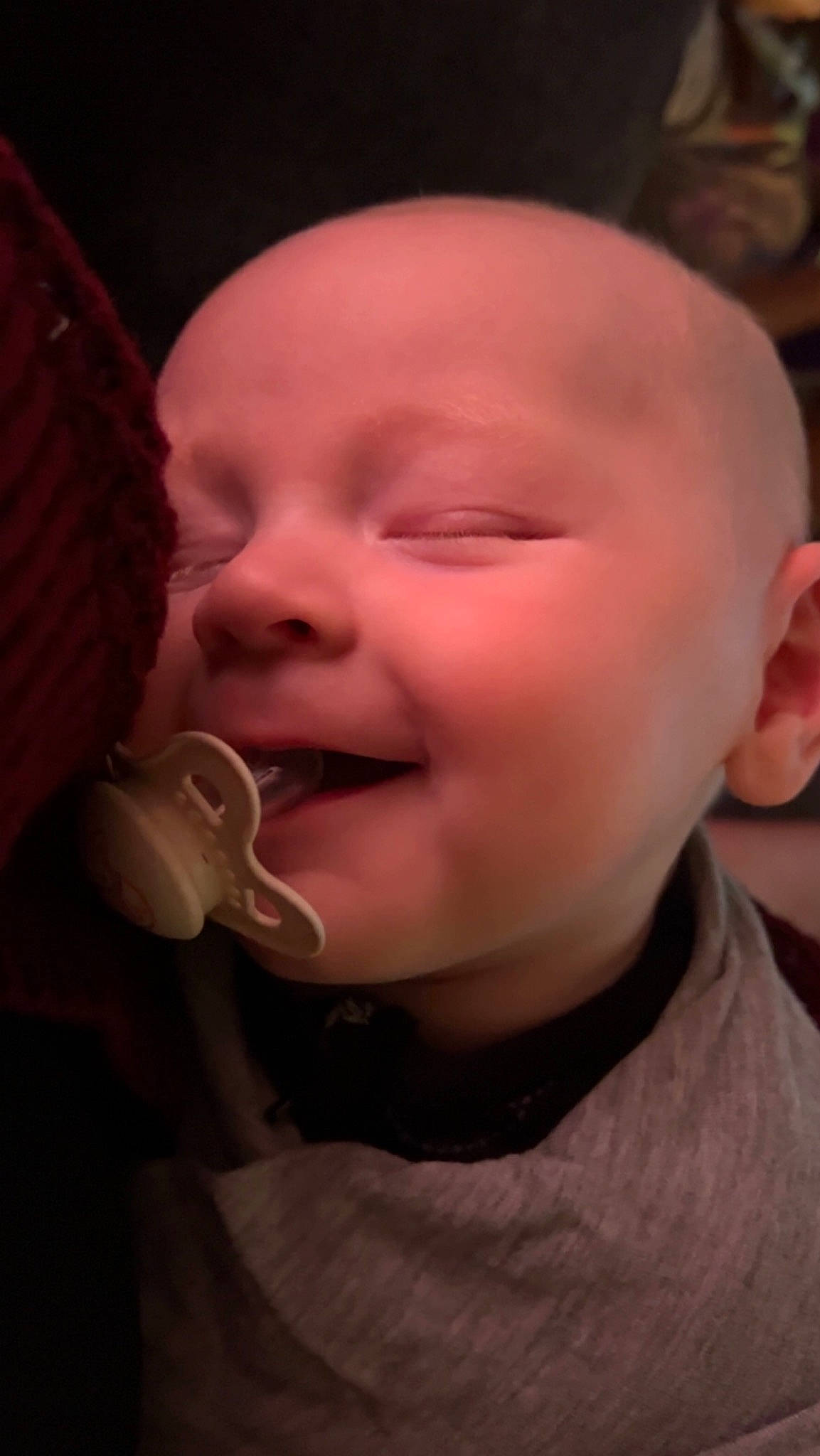 Jensen joined the competition — help win amazing prizes! baby, baby_toddler_clothing, cheek, child, ear, eyebrow, eyelash, finger, happy, head, jaw, lip, magenta, mouth, neck, nose, person, pink, skin, smile