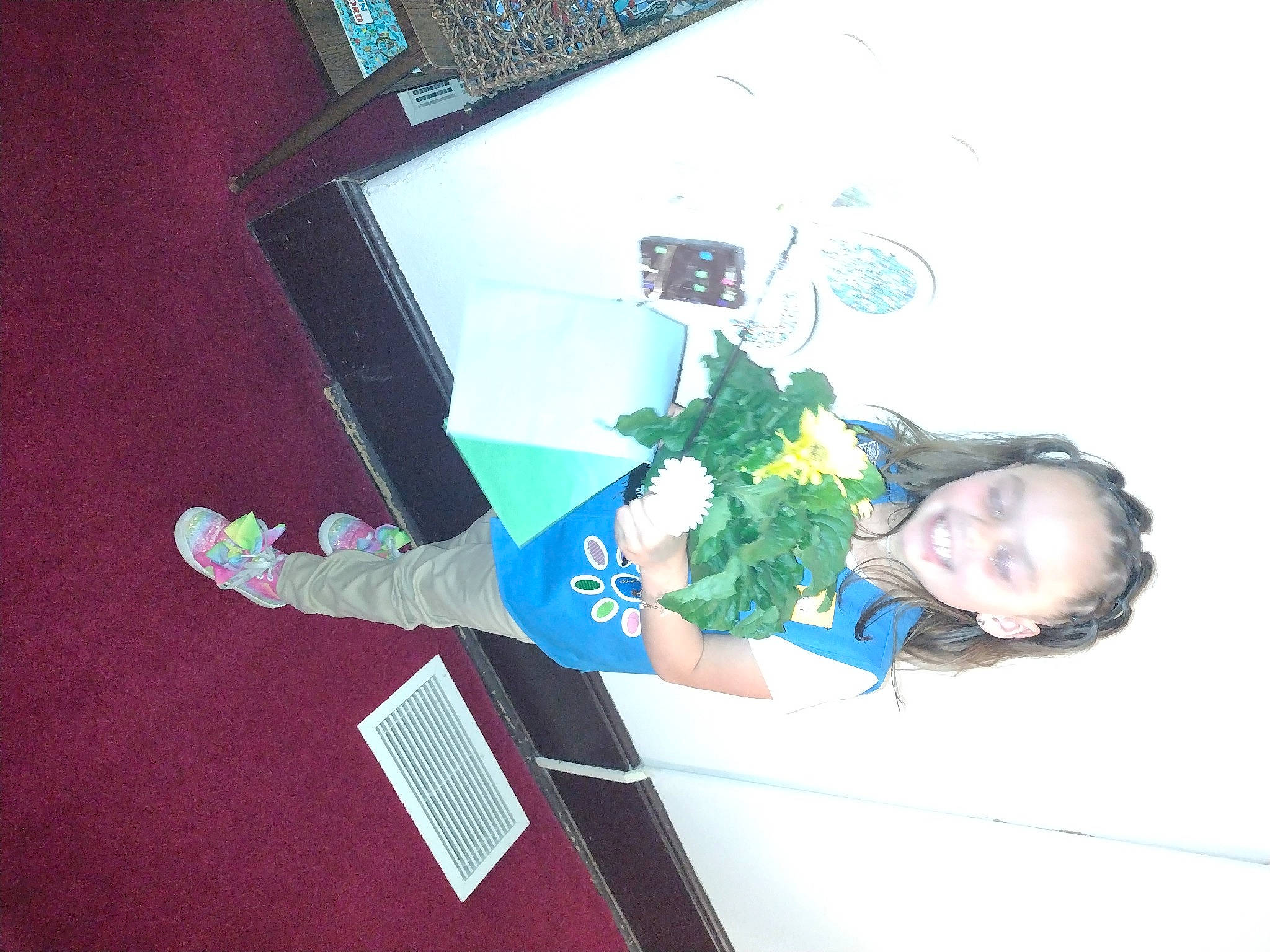 Christianna joined the competition — help win amazing prizes! computer, computer_component, computer_hardware, computer_monitor, desk, display_device, electric_blue, fashion_accessory, font, fun, gadget, happy, input_device, joy, laptop, netbook, peripheral, person, personal_computer, plant