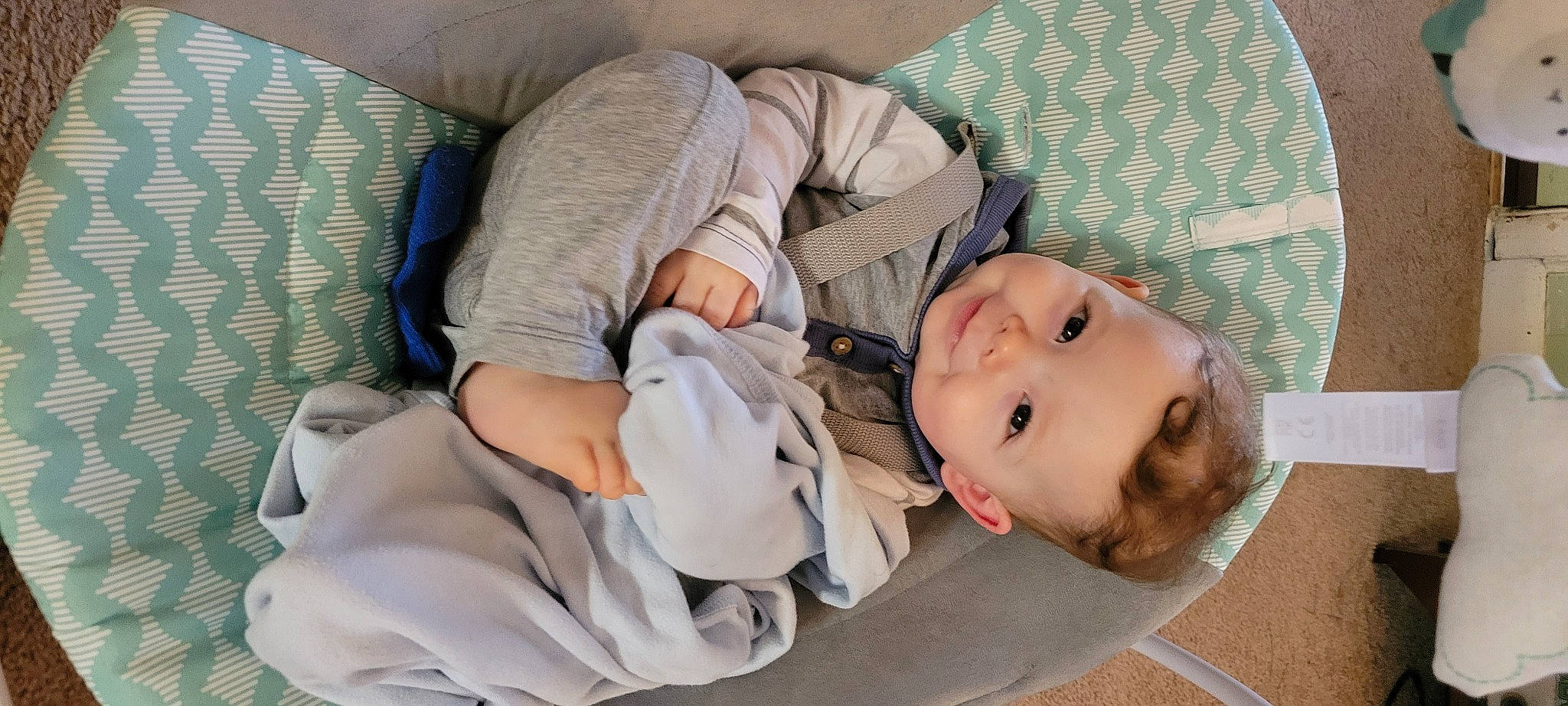 Alexander is registered to the contest to win money with this photo: baby, baby_products, baby_toddler_clothing, cheek, child, comfort, eyelash, grass, joy, linens, nap, person, sitting, sleep, sleeve, toddler, tree, wood