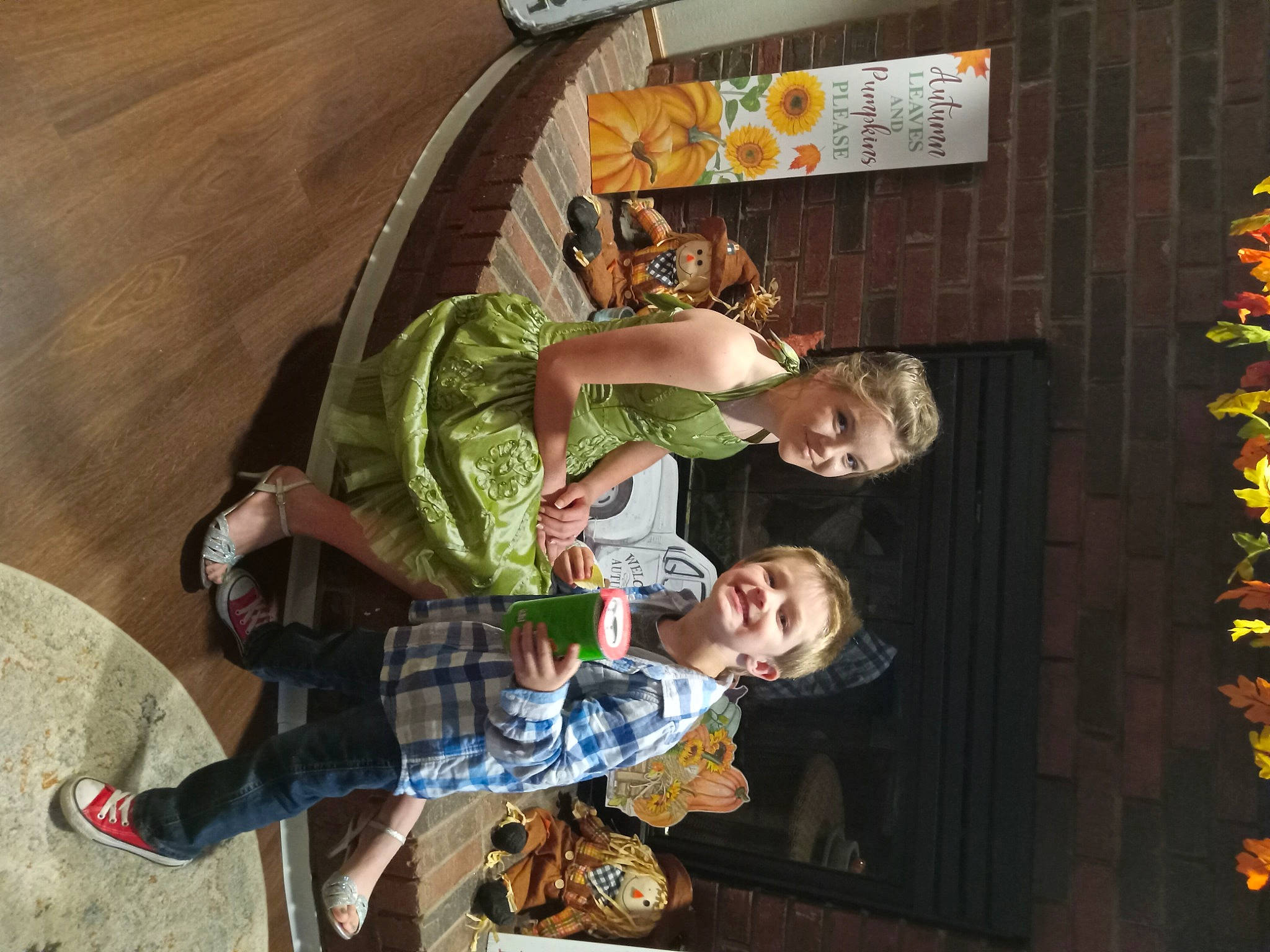 Kaytlynn is registered to the contest to win money with this photo: baby, child, event, flooring, fun, happy, joy, leisure, person, room, smile, t_shirt, toddler, tree, wood