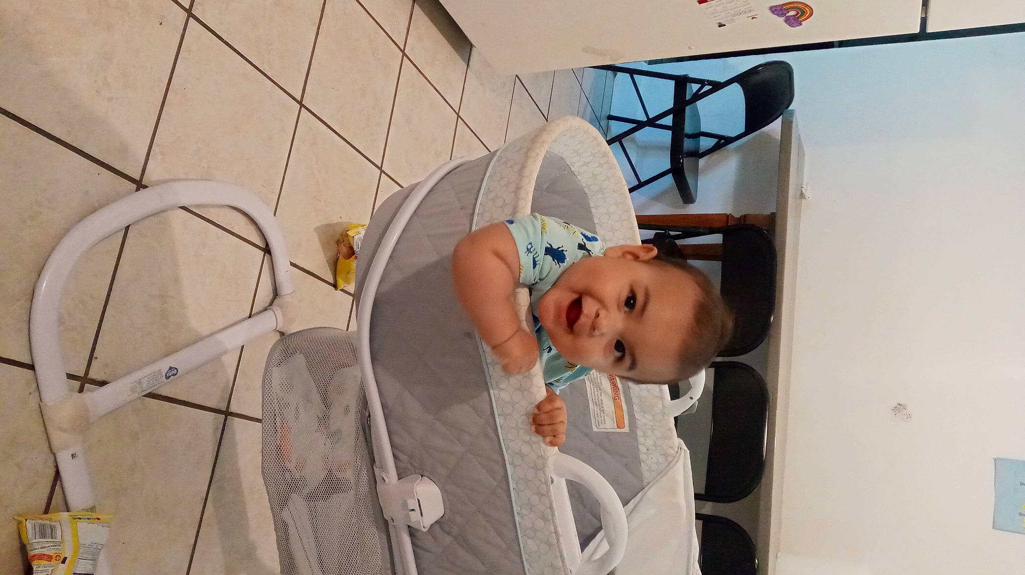 Joseph joined the competition — help win amazing prizes! baby, baby_products, baby_safety, baby_toddler_clothing, chair, child, comfort, hat, hospital, person, room, smile, toddler