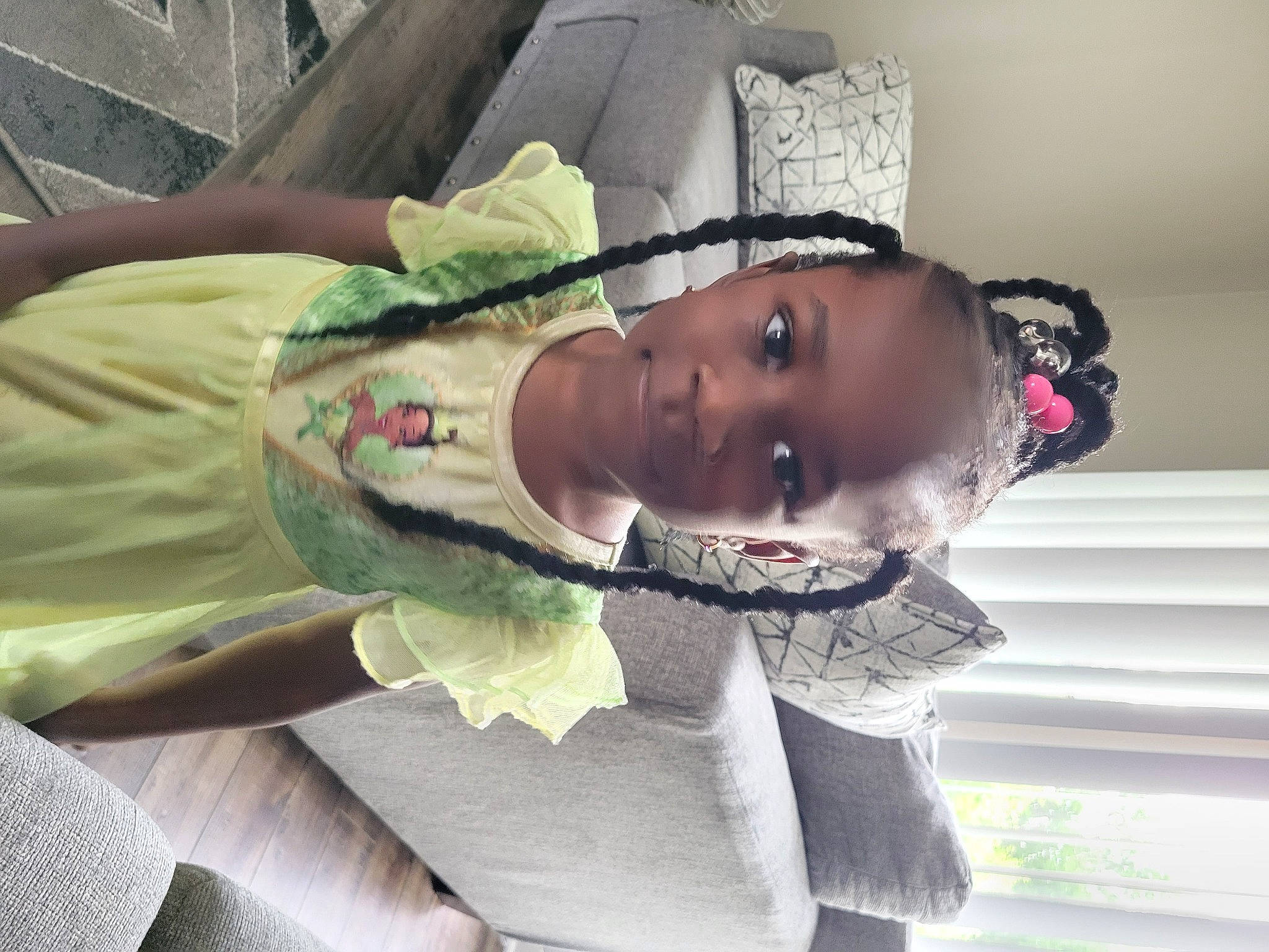 Isabella joined the competition — help win amazing prizes! baby, baby_products, baby_toddler_clothing, cheek, child, comfort, happy, hat, joy, person, room, skin, sleeve, textile, toddler, window