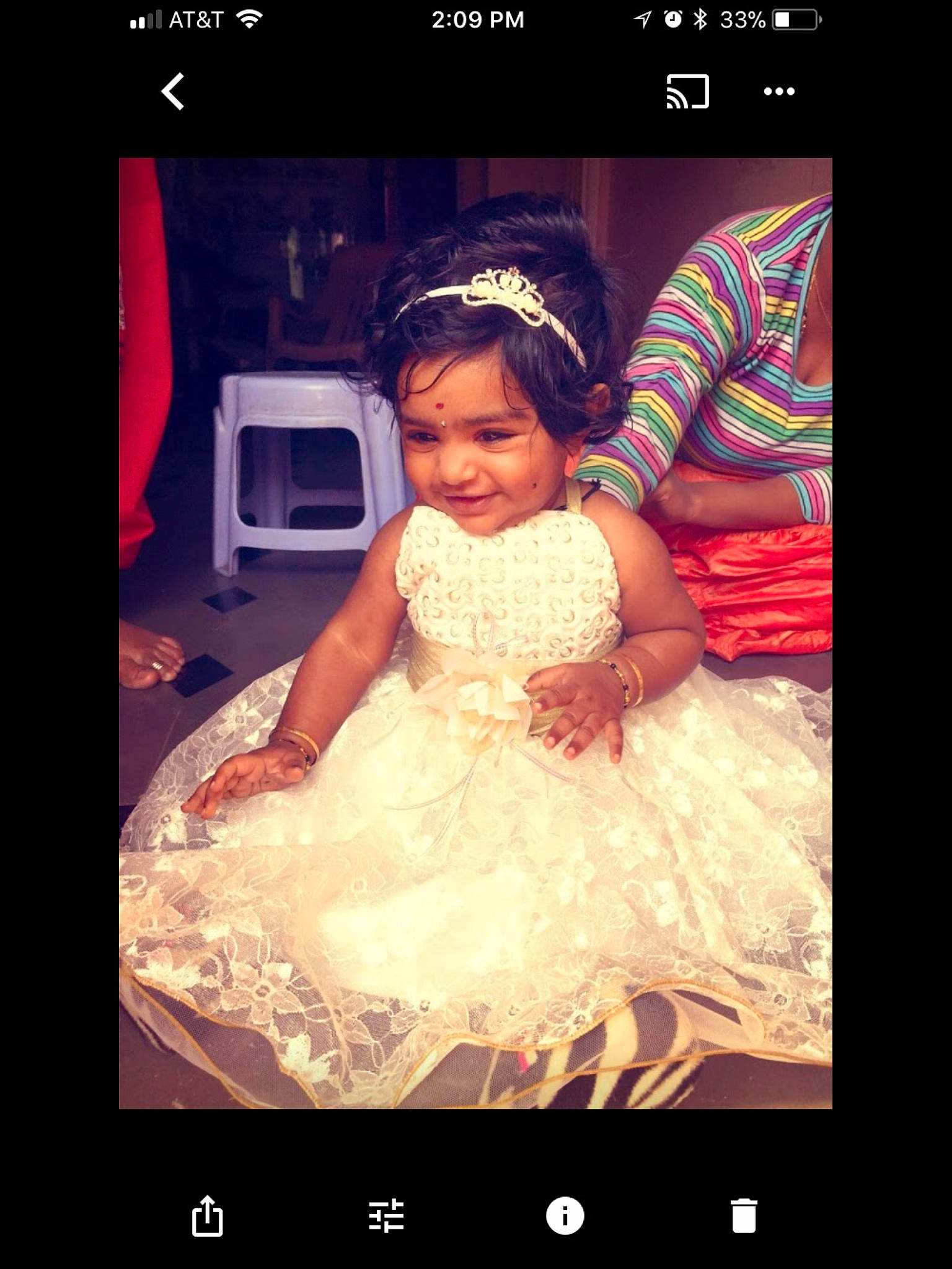 Sreshta joined the competition — help win amazing prizes! child, flash_photography, fun, girl, hair_accessory, happiness, headpiece, human, joy, person, photo_caption, smile, toddler