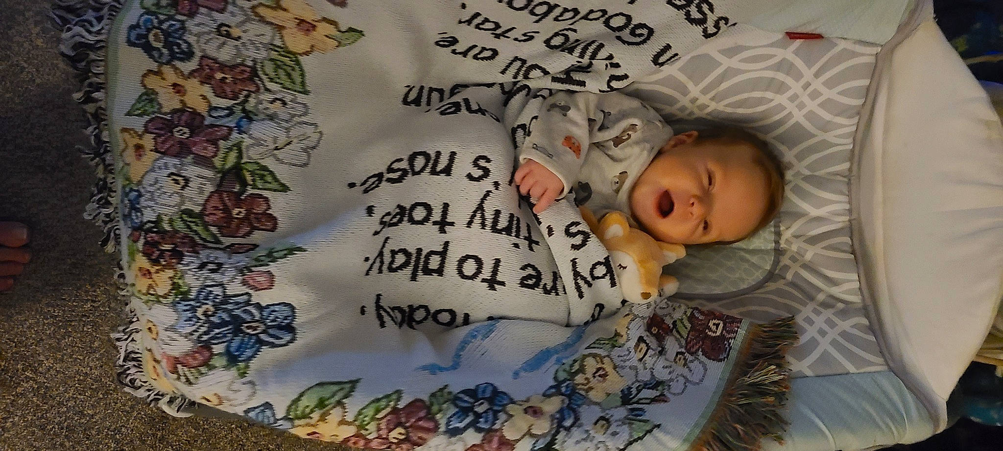 Brigham joined the competition — help win amazing prizes! art, baby, bedding, bedtime, child, comfort, font, fur, handwriting, happy, linens, organism, pattern, person, poster, product, recipe, stuffed_toy, textile, toddler