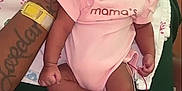 Kahlani joined the competition — help win amazing prizes! newborn, baby, sleeping, infant, pink_onesie, tattoo, arm, blanket, hospital, medical_wires, monitoring_band, handprints, soft, peaceful, human, skin, child, care, rest, toddler