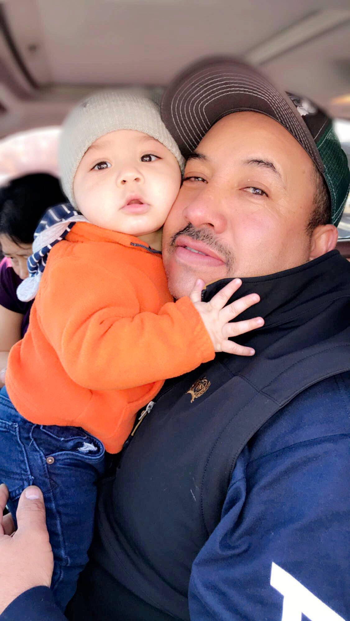 Zael is registered to the contest to win money with this photo: cheek, child, hug, interaction, person, toddler