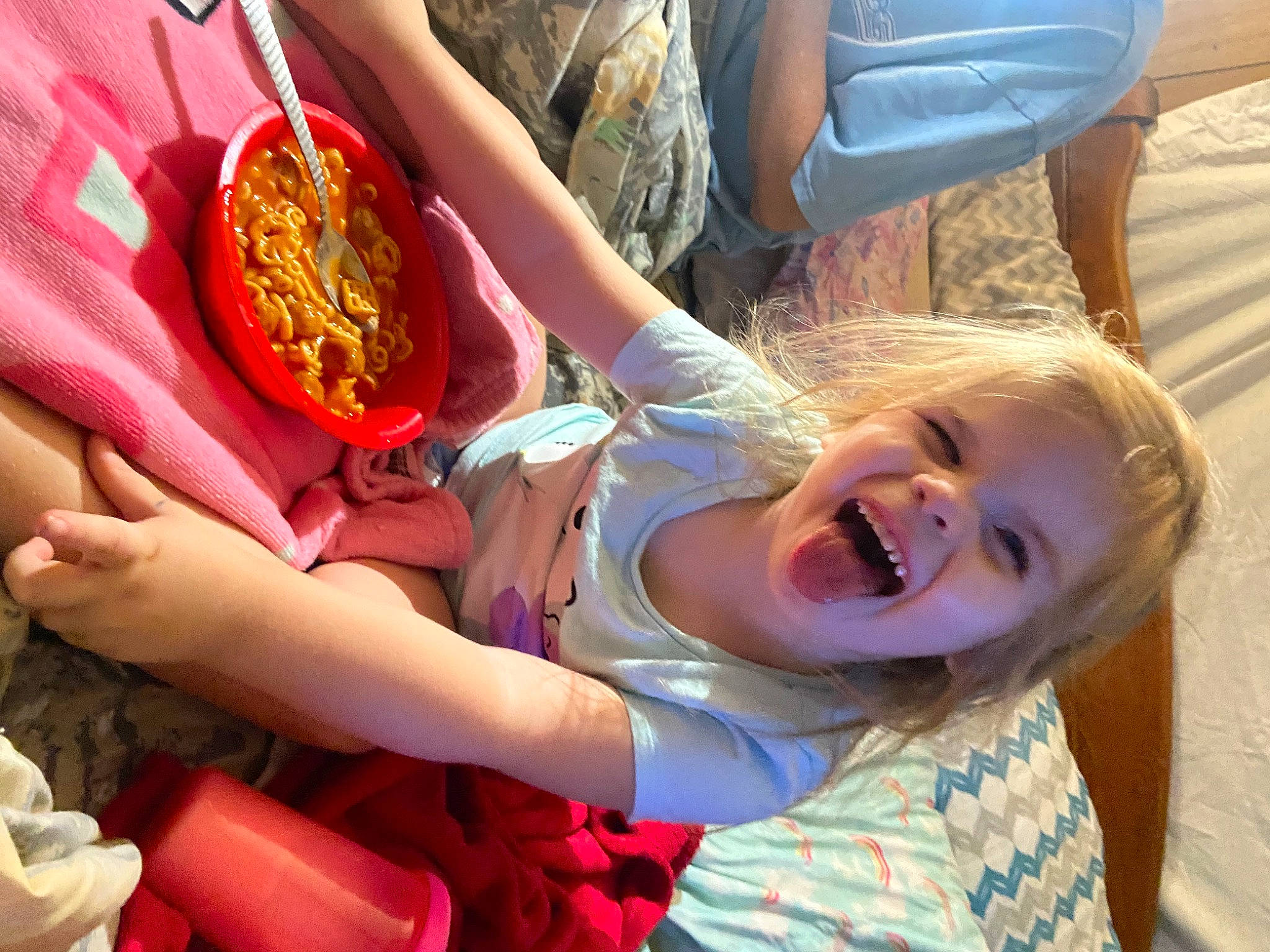 Braelyn joined the competition — help win amazing prizes! child, comfort_food, cuisine, dish, event, food, fun, happy, leisure, mouth, person, pink, play, recreation, smile, summer, tableware, toddler, vacation, water