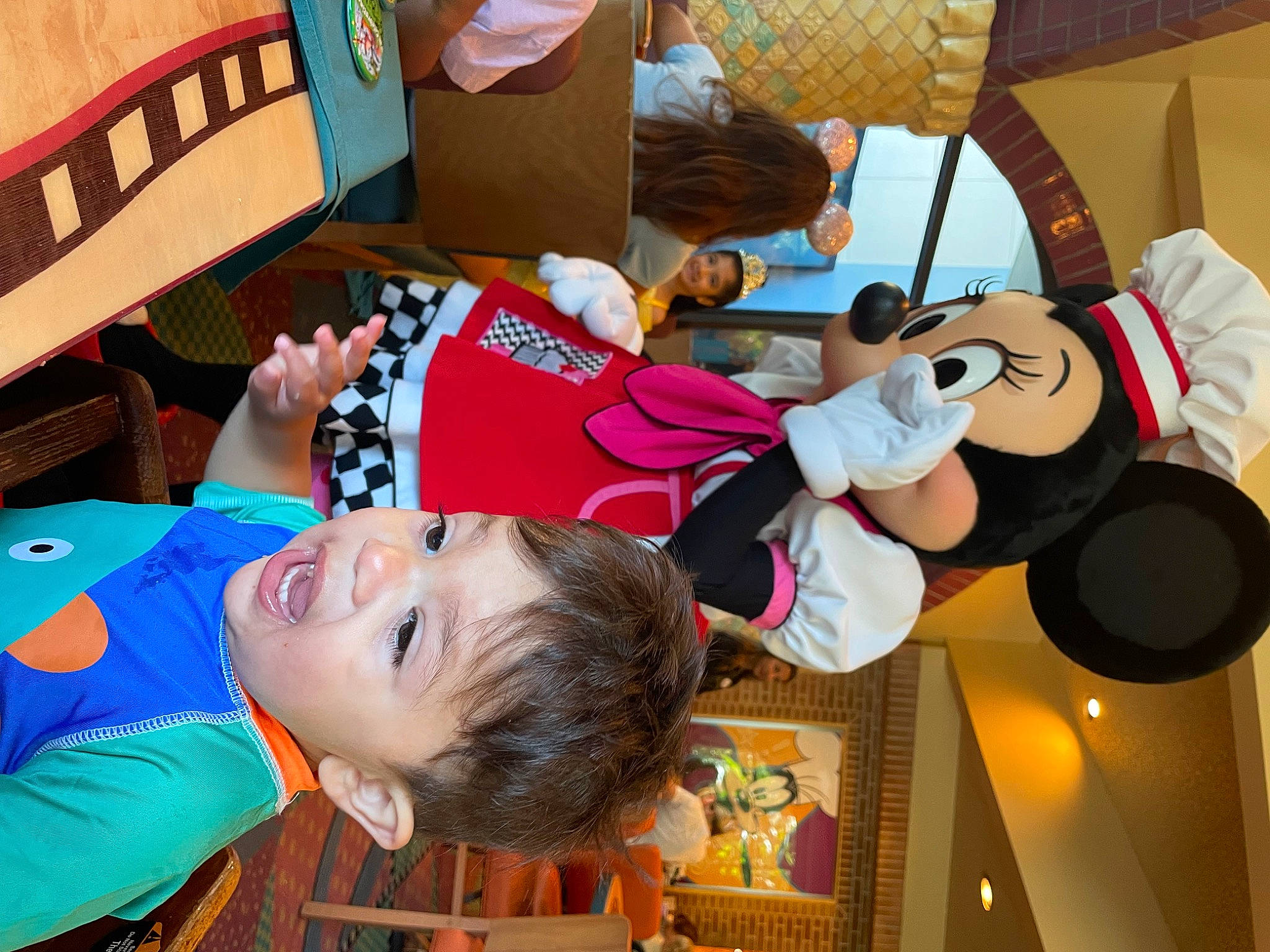 Eddie is registered to the contest to win money with this photo: art, child, event, fun, happy, hat, joy, leisure, person, play, recreation, room, smile, surprise, t_shirt, toddler, vacation, world