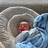 Denver is registered to the contest to win money with this photo: architecture, baby, bed, blanket, couch, cradle, crib, cushion, face, furniture, head, homedecor, infantbed, newborn, person, photography, portrait, quilt, sleeping, towel
