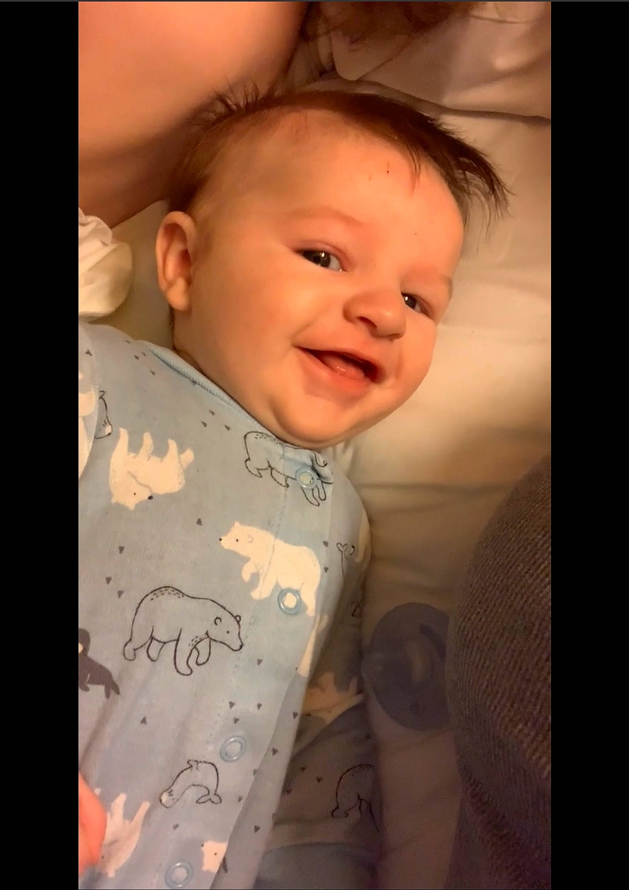 Rhett is registered to the contest to win money with this photo: baby, beauty, cheek, child, chin, eye, eyebrow, face, facial_expression, forehead, happy, head, human, iris, lip, mouth, nose, person, skin, smile