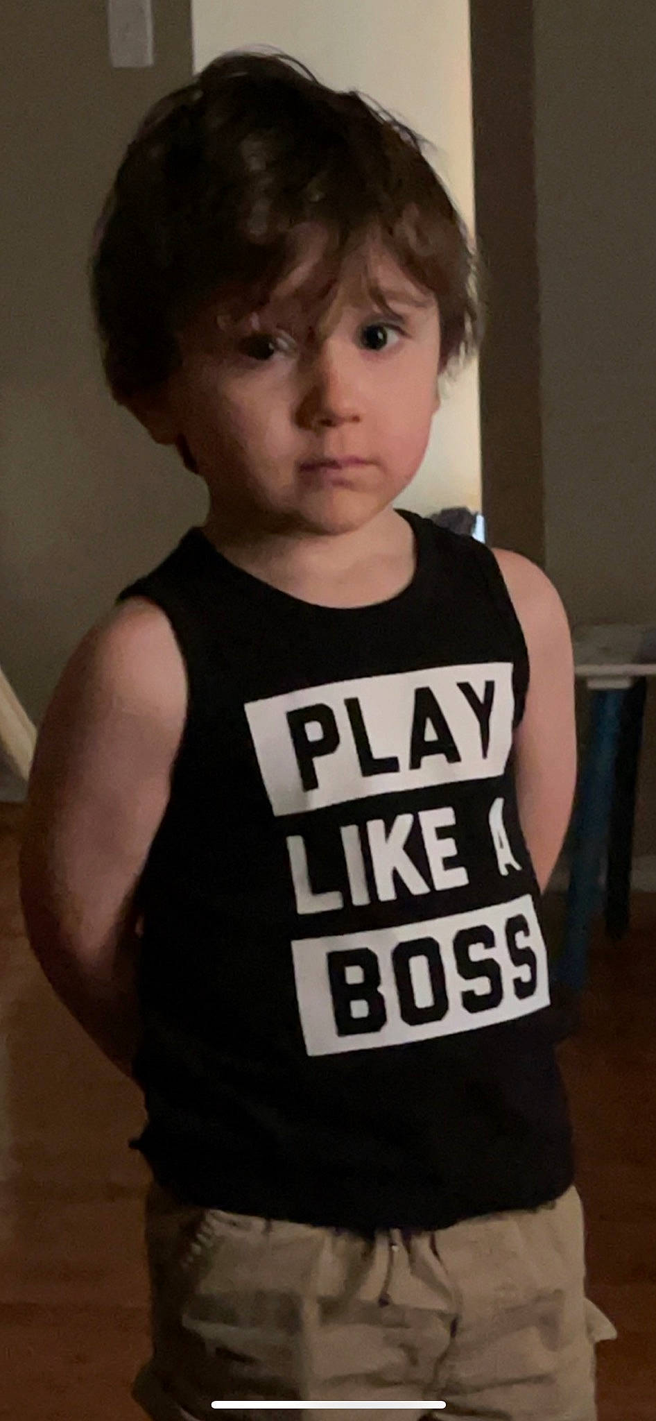 Kayden joined the competition — help win amazing prizes! active_tank, black, chin, cool, elbow, eye, eyebrow, face, hair, human_body, joint, neck, person, photograph, sleeve, sleeveless_shirt, sportswear, standing, t_shirt, undershirt