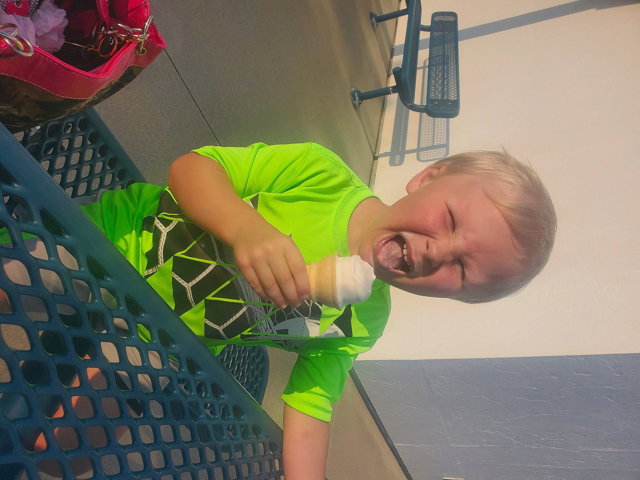 Brayden joined the competition — help win amazing prizes! anger, child, person