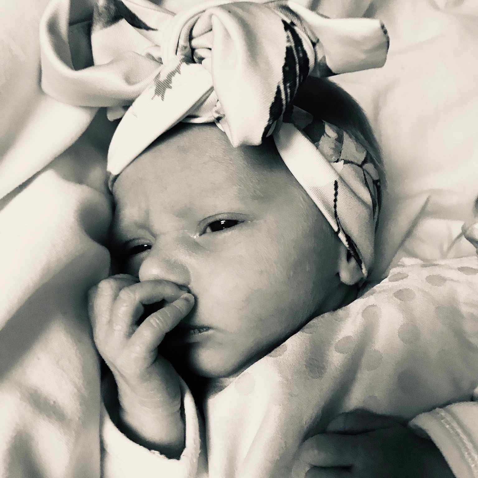 Lilly-mae joined the competition — help win amazing prizes! baby, black_and_white, cheek, ear, eye, eyebrow, eyelash, finger, flash_photography, gesture, hand, happy, iris, monochrome, mouth, nail, skin, style, toddler, white