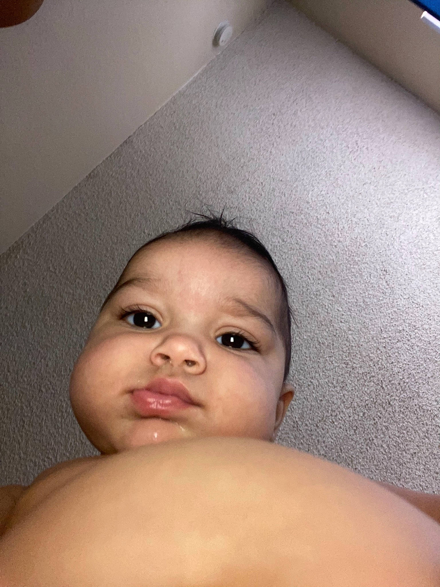 Ayva is registered to the contest to win money with this photo: barechested, black_hair, cheek, chest, child, chin, eye, eyebrow, eyelash, face, forehead, iris, joint, lip, muscle, neck, nose, organ, person, shoulder