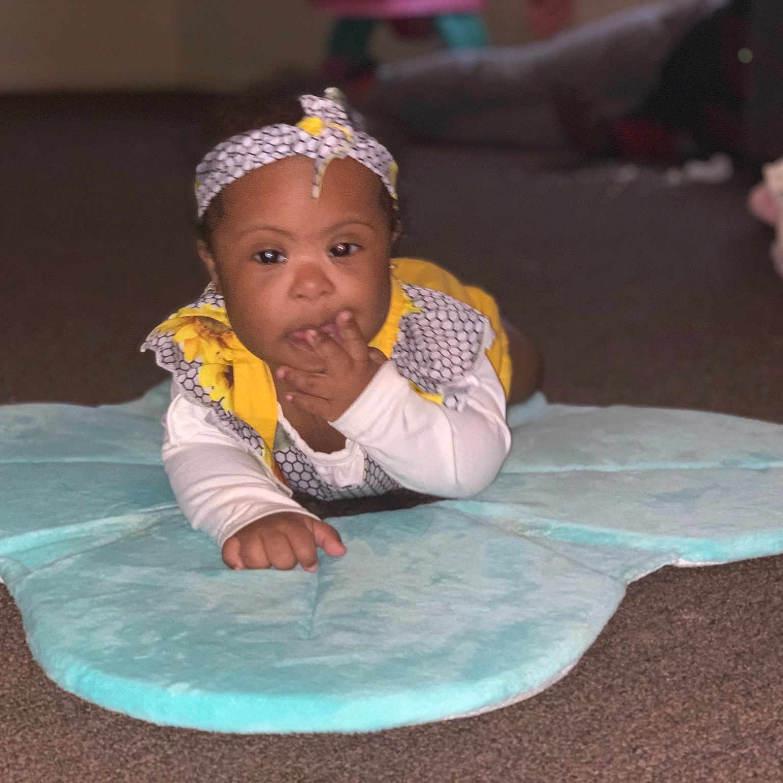 Tyler joined the competition — help win amazing prizes! baby, child, fun, headgear, person, sitting, smile, toddler