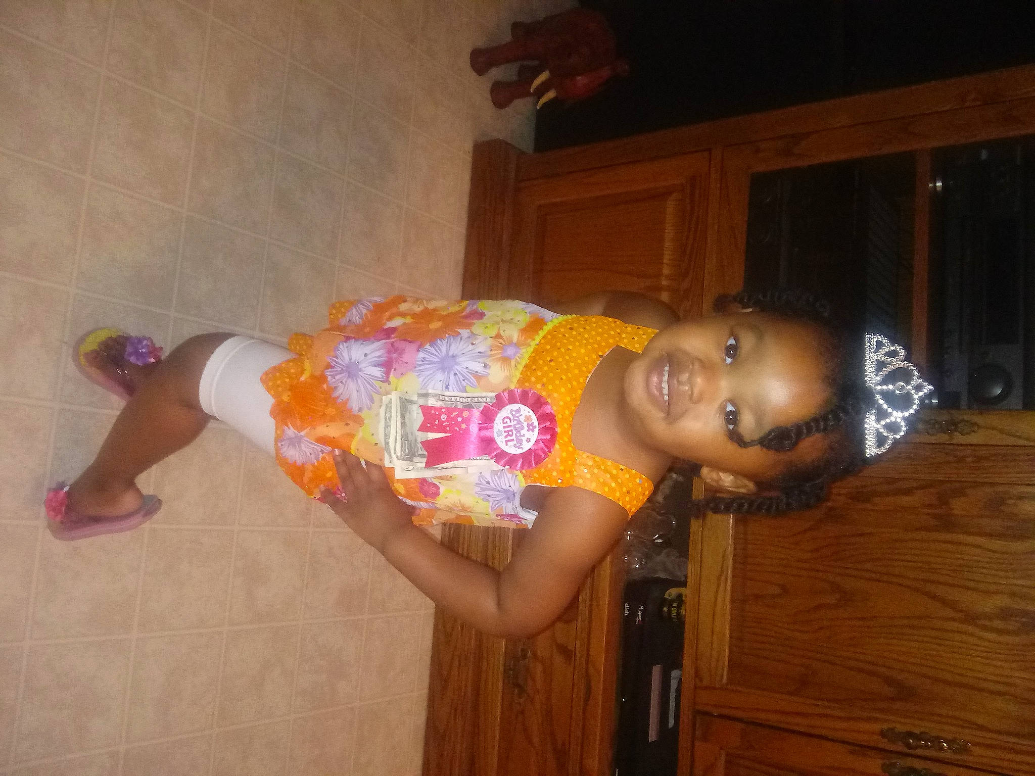 Braylon is registered to the contest to win money with this photo: joy, person