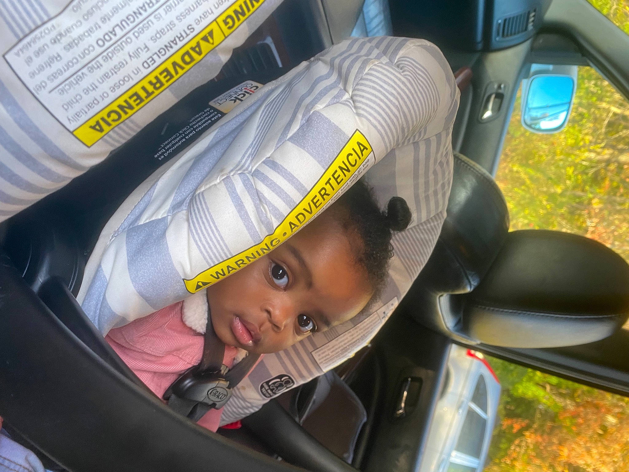 Madia joined the competition — help win amazing prizes! auto_part, automotive_design, automotive_exterior, automotive_mirror, automotive_tire, baby_carriage, car, car_seat, car_seat_cover, head_restraint, mode_of_transport, motor_vehicle, person, rear_view_mirror, seat_belt, steering_part, steering_wheel, toddler, vehicle, vehicle_door