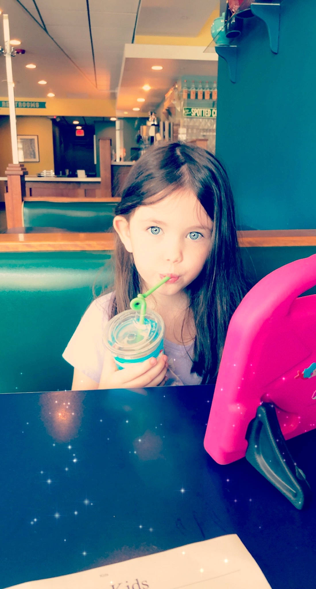 Charlie joined the competition — help win amazing prizes! black_hair, brown_hair, child, cool, electric_blue, eyelash, flash_photography, flooring, fun, happy, leisure, long_hair, magenta, person, recreation, room, sitting, skin, t_shirt, toddler