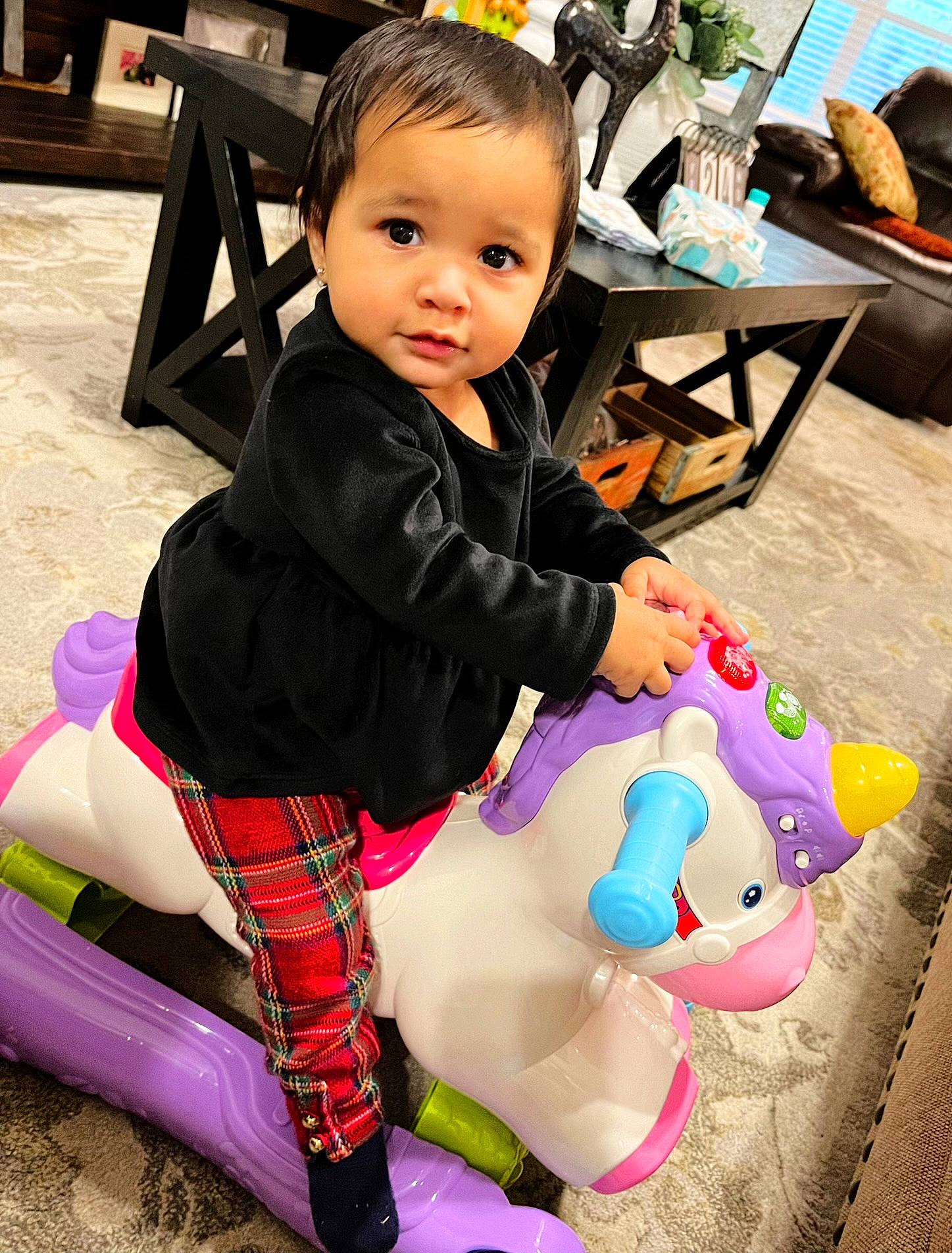 Rain is registered to the contest to win money with this photo: baby_toddler_clothing, chair, child, cool, facial_expression, fashion, fun, green, hairstyle, happy, people, person, photograph, pink, product, skin, sleeve, smile, toddler, toy