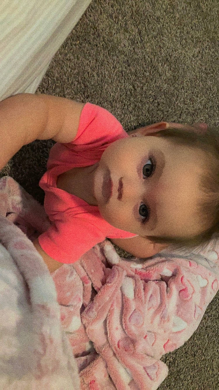 Heavenly joined the competition — help win amazing prizes! arm, baby, cheek, chin, comfort, doll, eye, eyebrow, eyelash, fawn, hand, head, human_body, iris, lip, mouth, neck, nose, person, pink