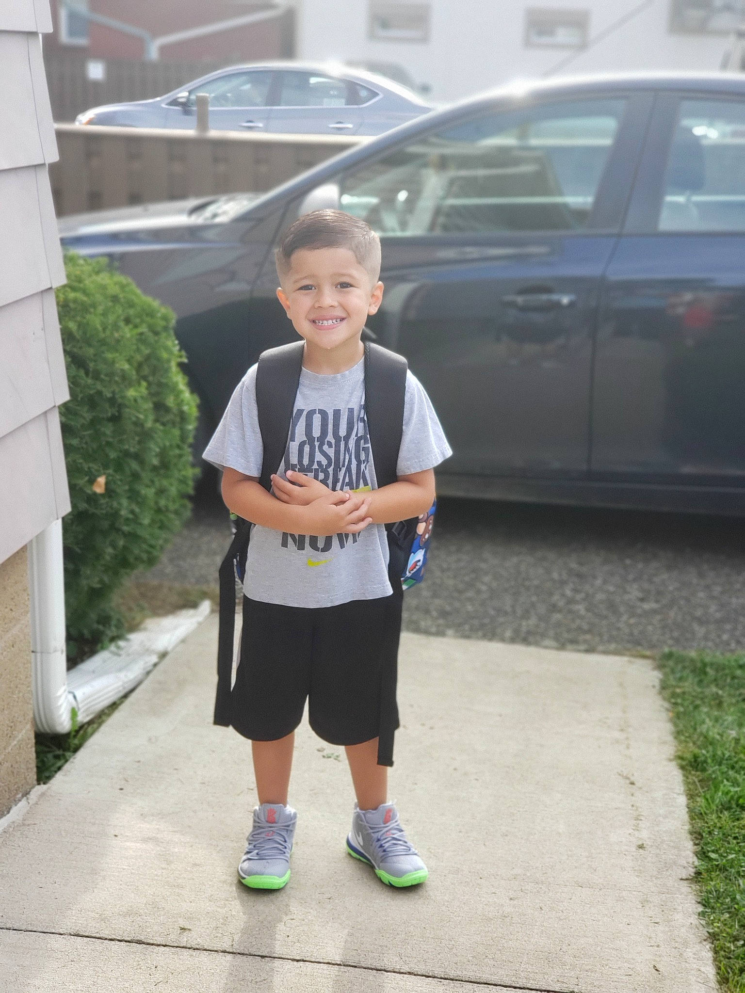 Trèvon joined the competition — help win amazing prizes! car, child, joy, leisure, person, recreation, running, shoe, snapshot, summer, t_shirt, toddler, vacation, walking, water