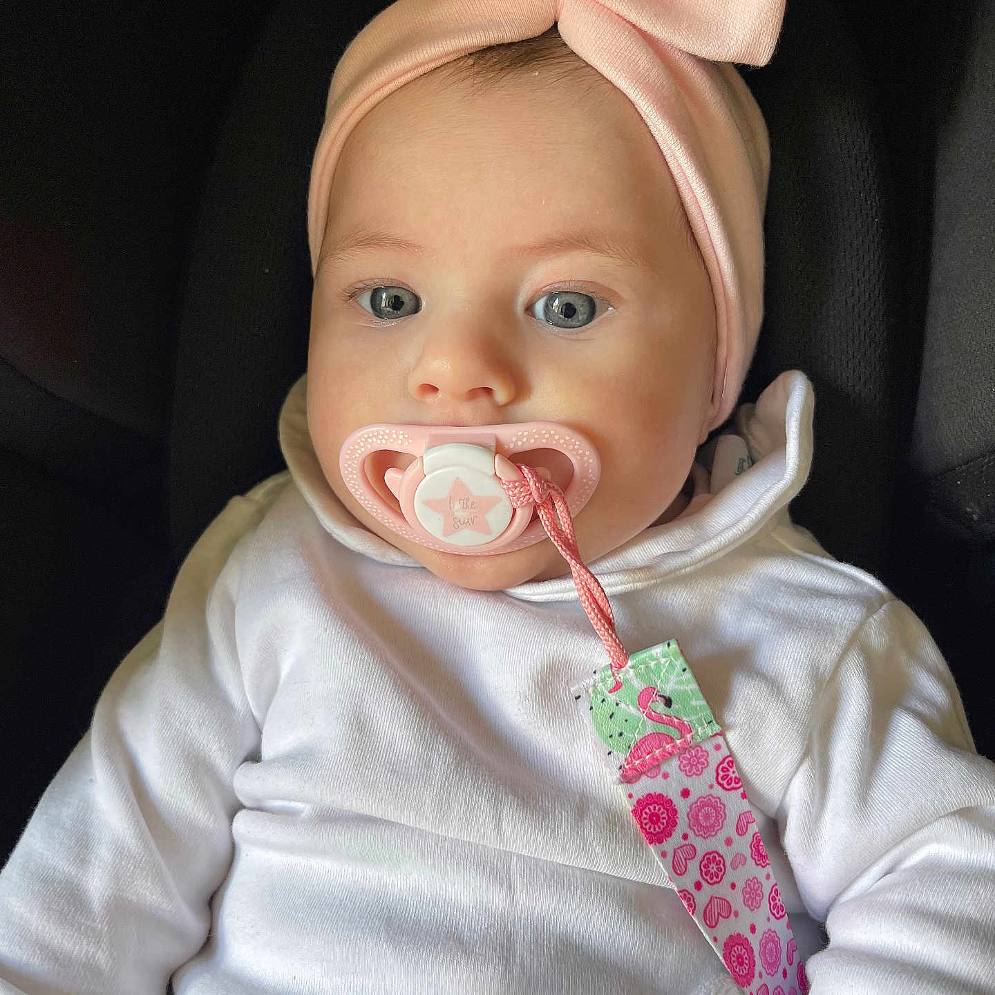 Ghalia joined the competition — help win amazing prizes! accessories, baby, biting, bodypart, bonnet, clothing, coat, cushion, face, finger, hand, hat, head, homedecor, jacket, newborn, person, photography, portrait, sitting