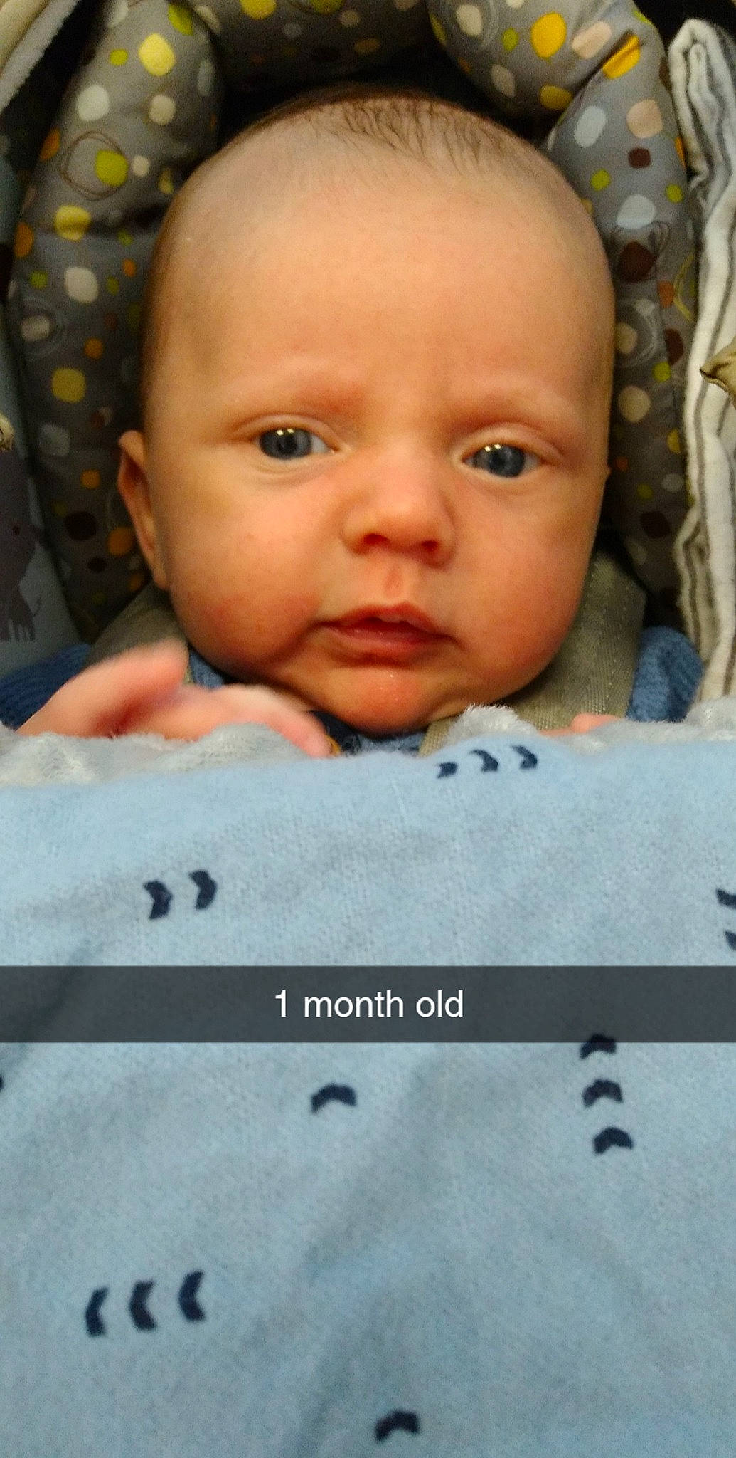 Daniel joined the competition — help win amazing prizes! baby, baby_products, baby_toddler_clothing, cheek, child, comfort, eyelash, gesture, happy, linens, mouth, nose, pattern, person, photograph, room, skin, sleeve, thumb, toddler