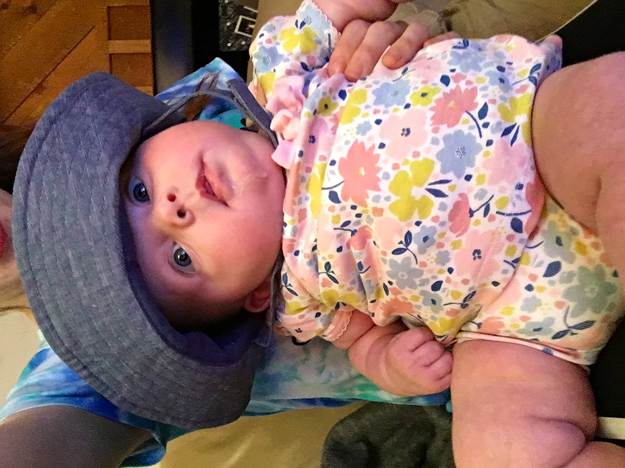 Aspen joined the competition — help win amazing prizes! baby, baby_products, cheek, child, ear, headwear, leg, person, play, sitting, sleep, toddler