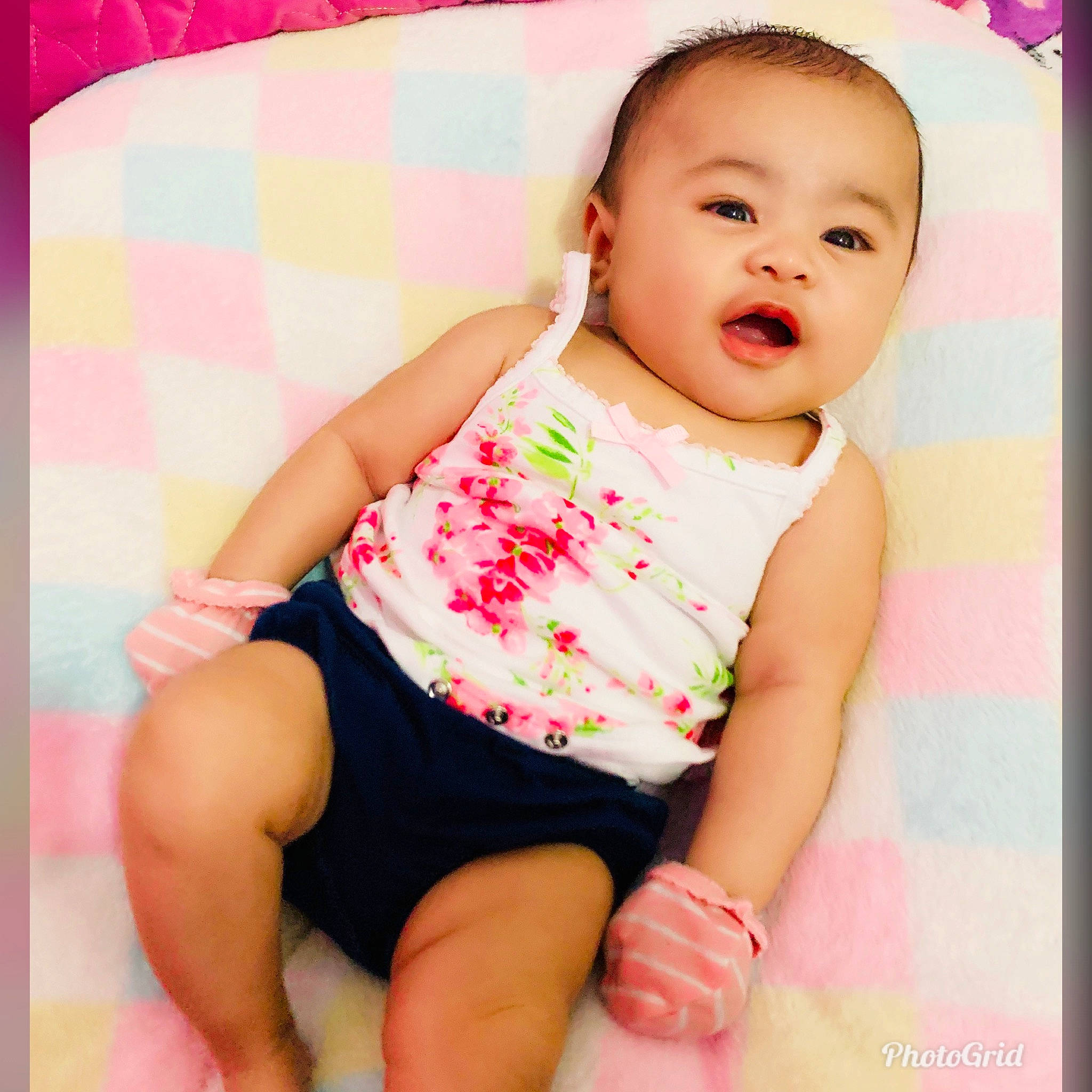 Cassie joined the competition — help win amazing prizes! baby, baby_products, baby_toddler_clothing, beauty, cheek, child, child_model, lip, person, pink, skin, toddler