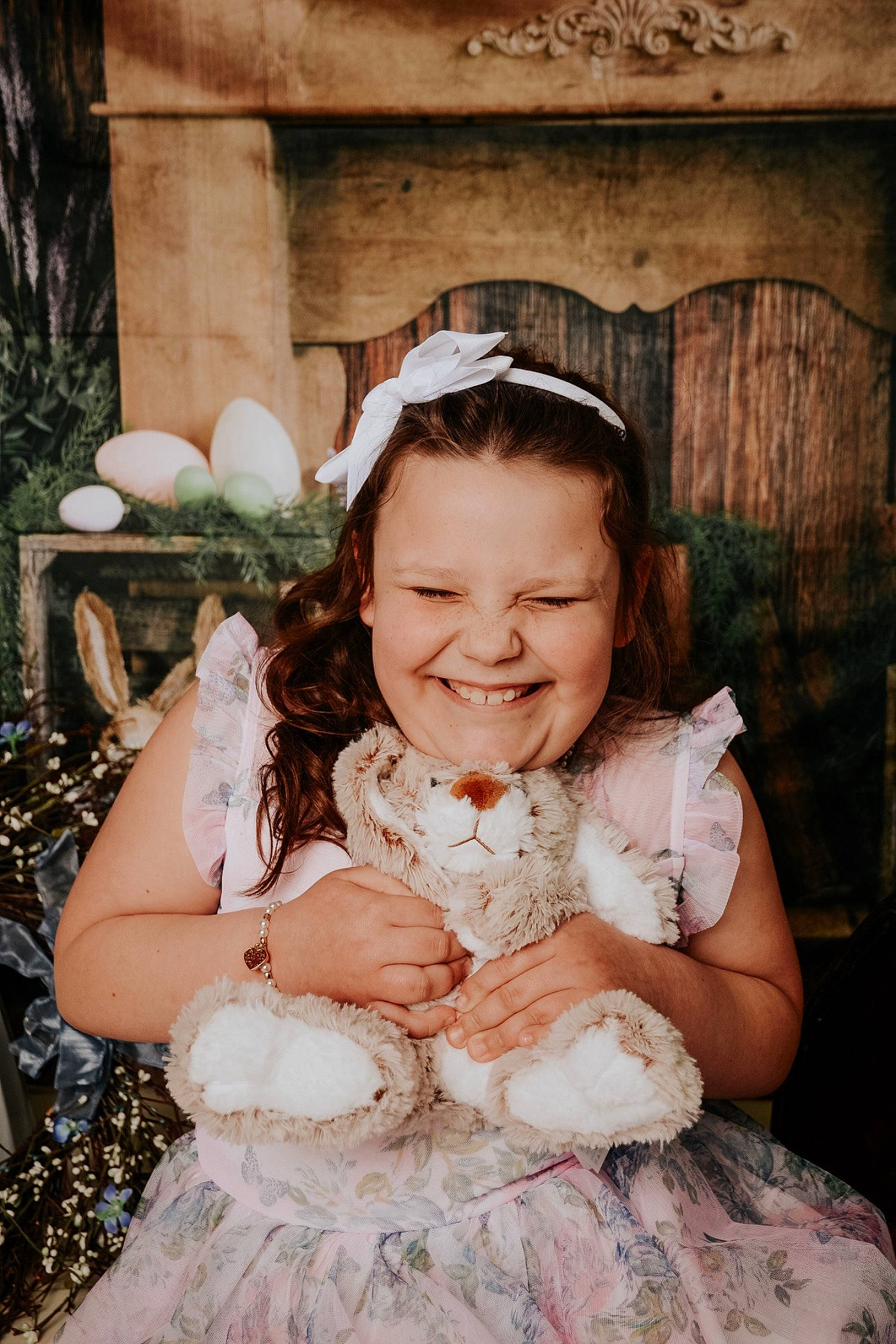 Emily joined the competition — help win amazing prizes! beauty, bridal_clothing, dress, event, eye, flash_photography, formal_wear, fun, gown, hairstyle, happy, headpiece, human_body, iris, joy, person, photograph, pink, smile, snapshot