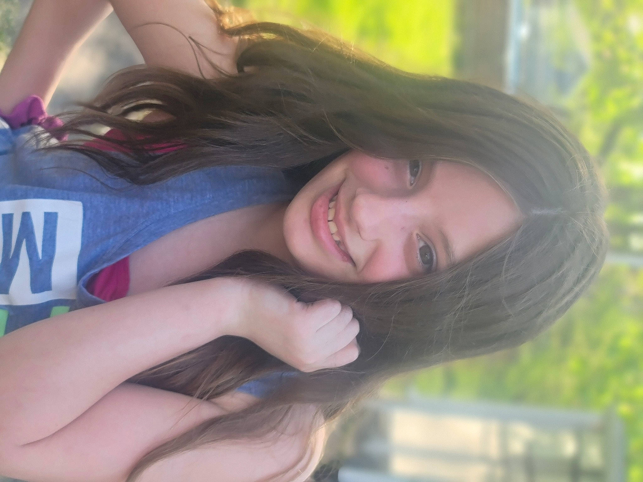 Christina joined the competition — help win amazing prizes! cool, dress, eye, eyelash, face, facial_expression, gesture, grass, hair, happy, joint, joy, lip, mammal, mouth, nose, people_in_nature, person, plant, skin